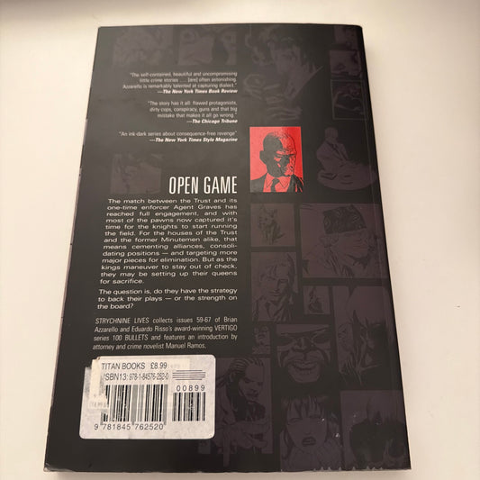 100 BULLETS VOL. 9: STRYCHNINE LIVES By Brian Azzarello & Eduardo Risso (comic)