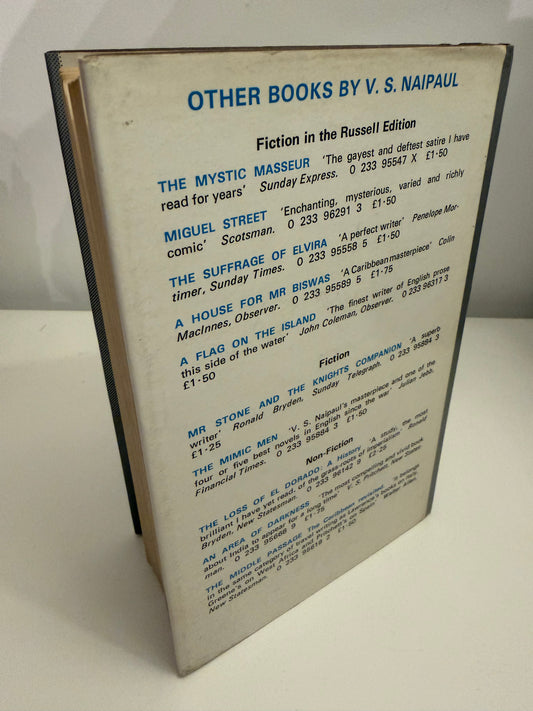 In A Free State by V. S. Naipaul - Pub: Andre Deutsch - 1971 - Hardback (book)
