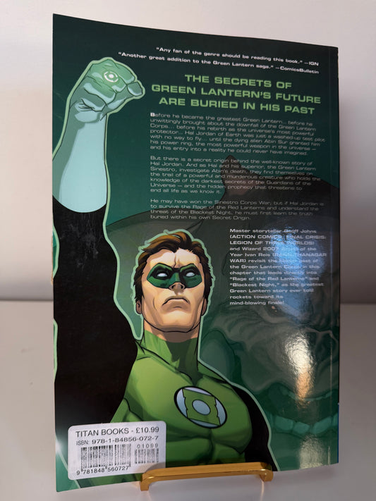 Green Lantern Secret Origin - Geoff Johns - DC 2008 Graphic Novel