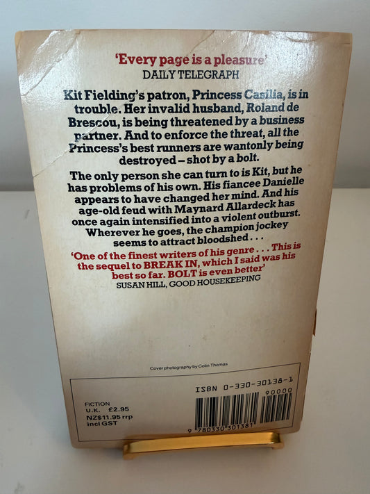 Bolt by Dick Francis (paperback book)