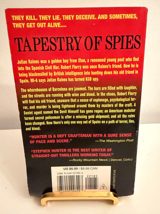 Tapestry of Spies by Stephen Hunter (paperback book)