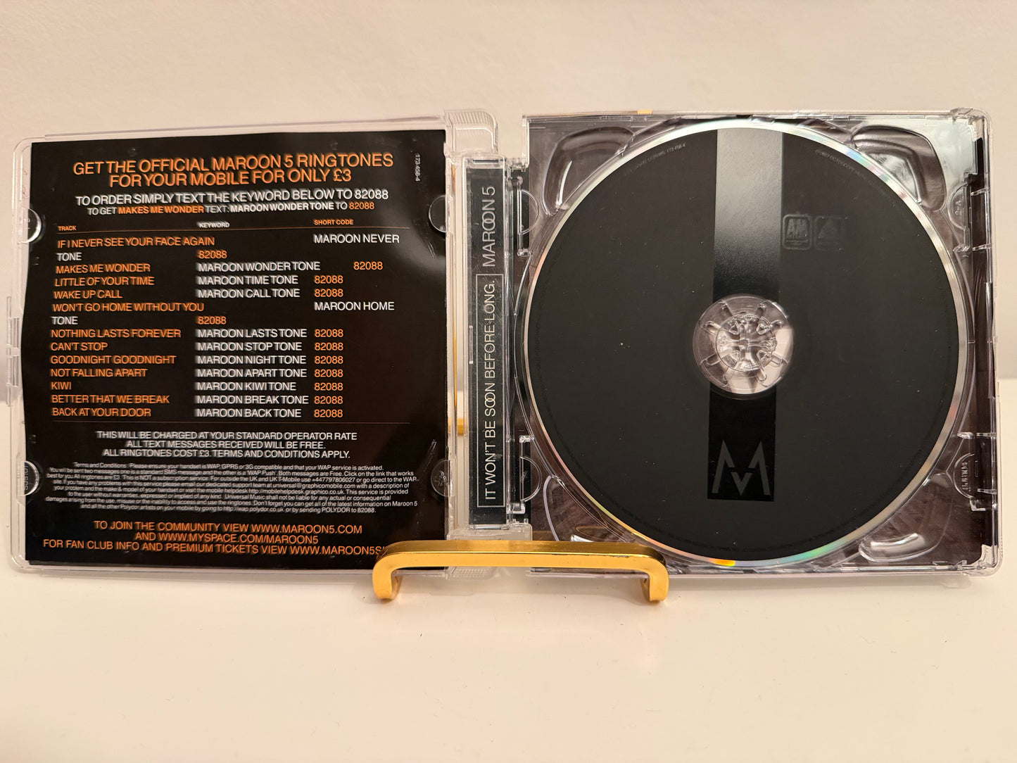 Maroon 5 – It Won't Be Soon Before Long (Special Edition CD)