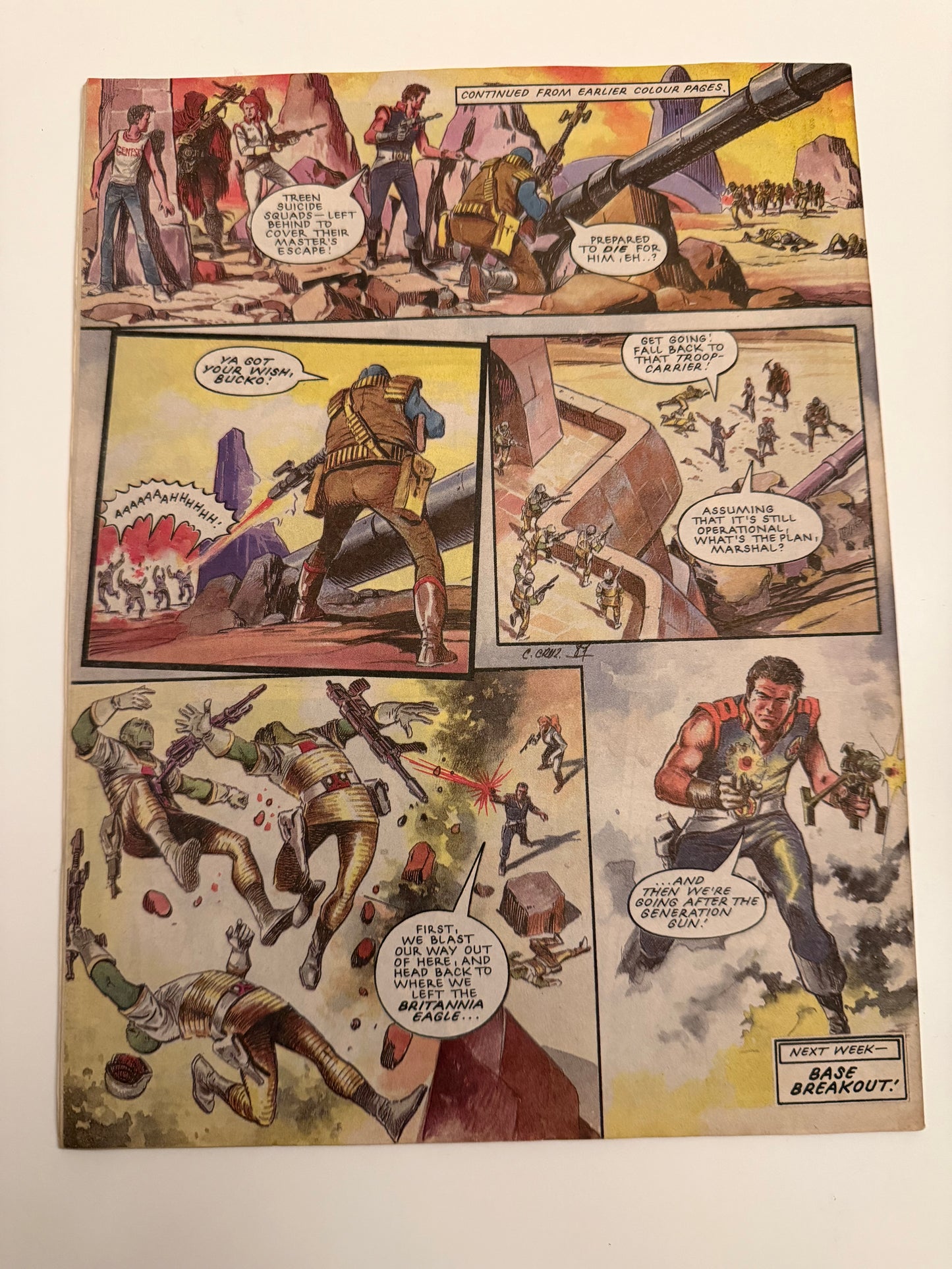 Eagle and Tiger Comic – Issue No. 204 (15th February 1986)