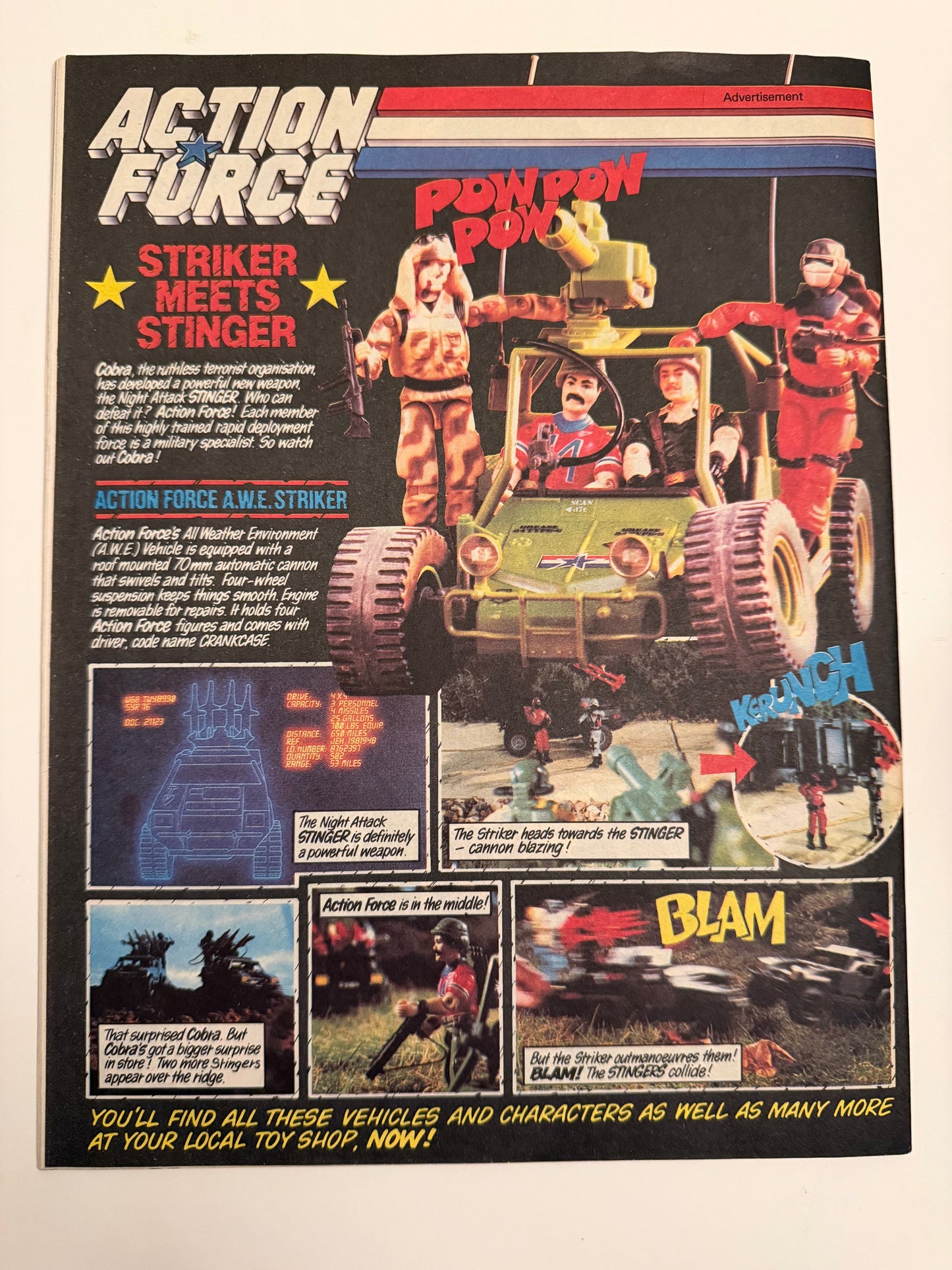 Eagle Comic – Issue No. 332 (30th July 1988)