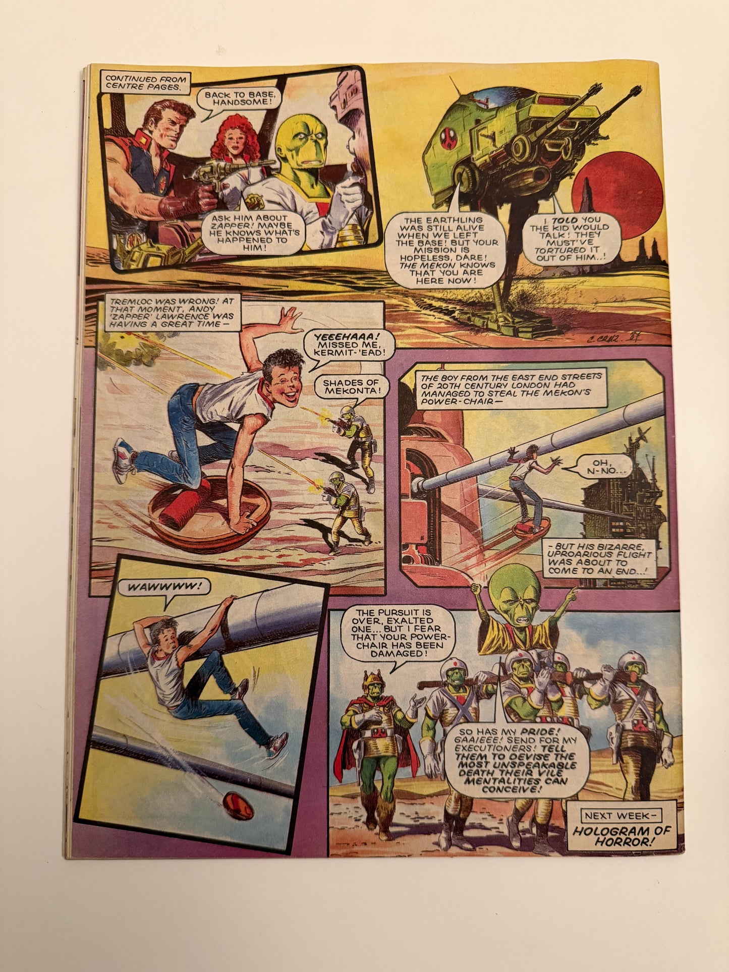 Eagle Comic – Issue No. 291 (17th October 1987)