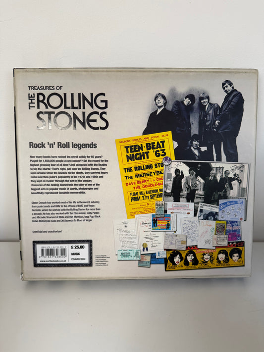 THE ROLLING STONES Treasures of In Folio Case HB 2011 Memorabilia