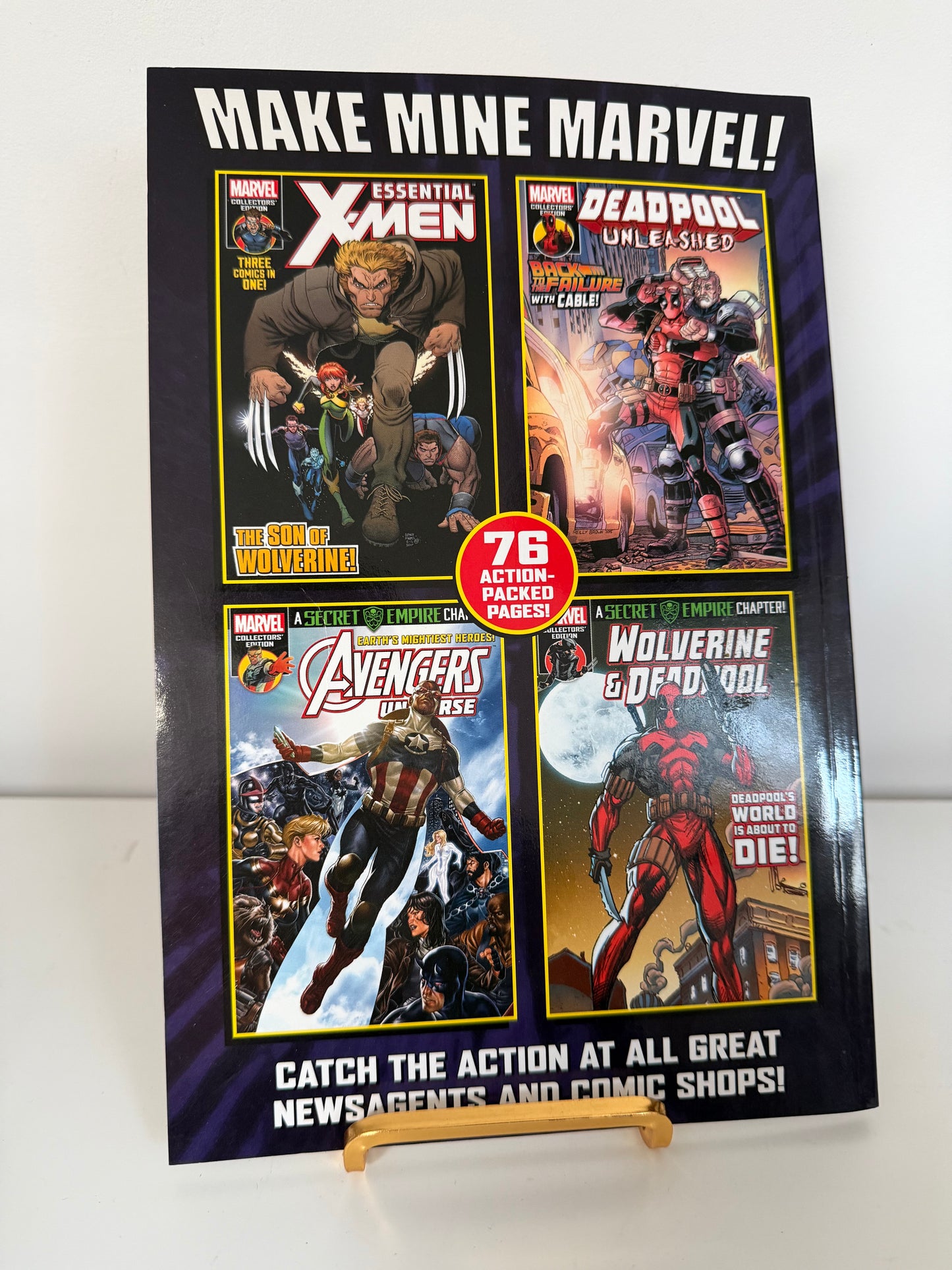 The Mighty World of Marvel: Champions #4 25th July 2018 "Four Amazing Tales!" Comic