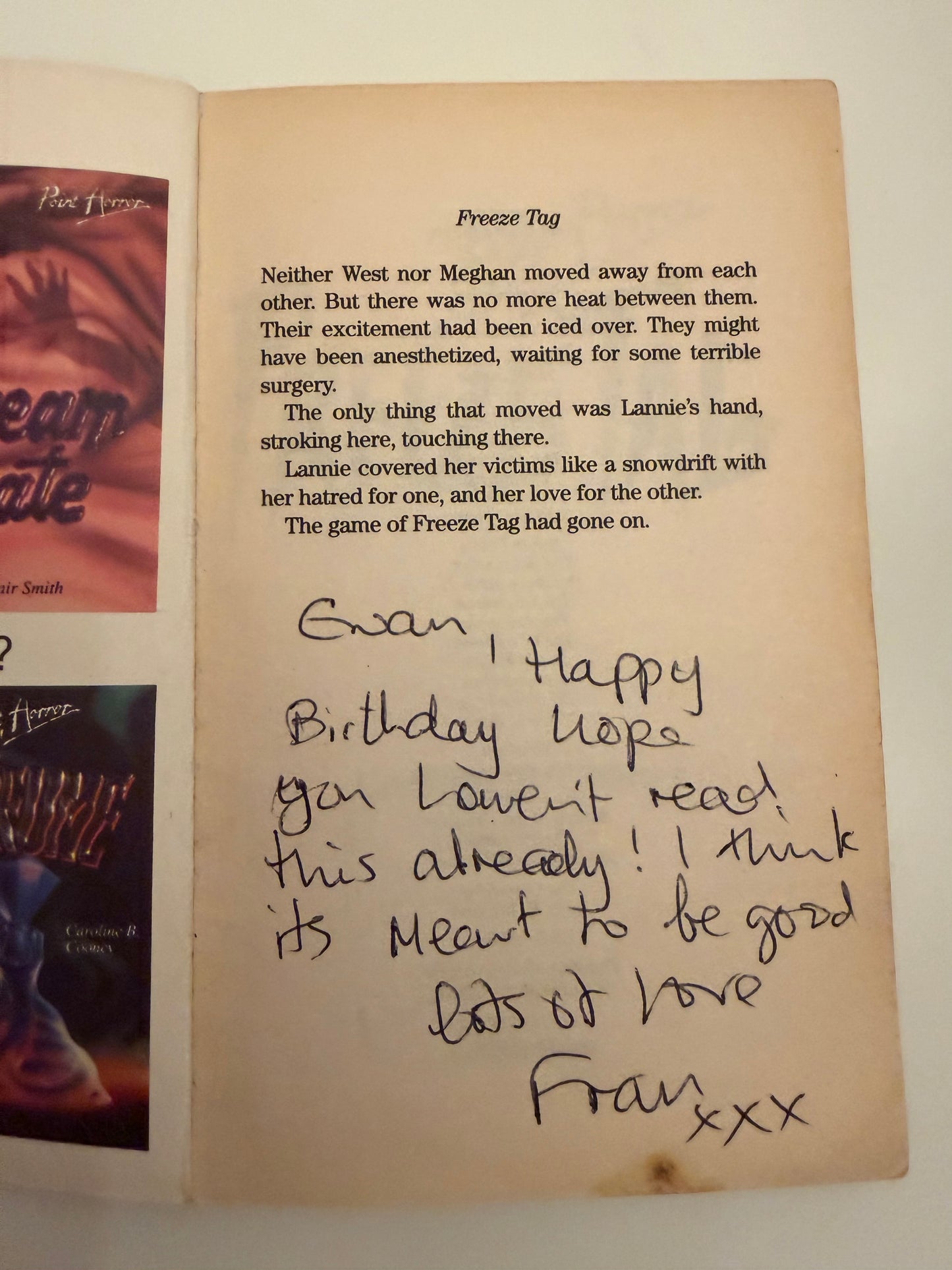 Freeze Tag (Point Horror) by Caroline B. Coone (Paperback book)