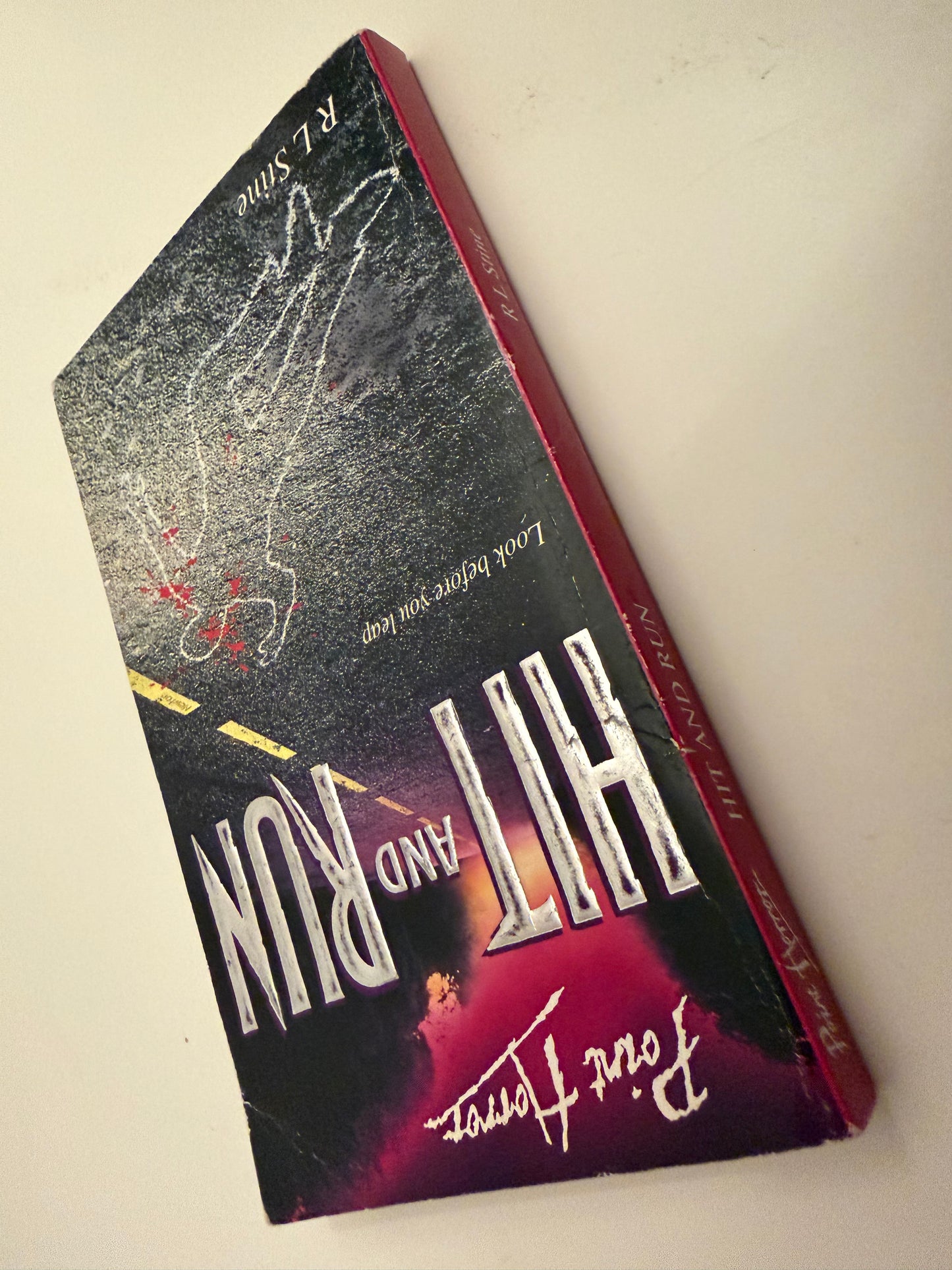 Hit and Run (Point Horror) by R.L. Stine (Paperback book)
