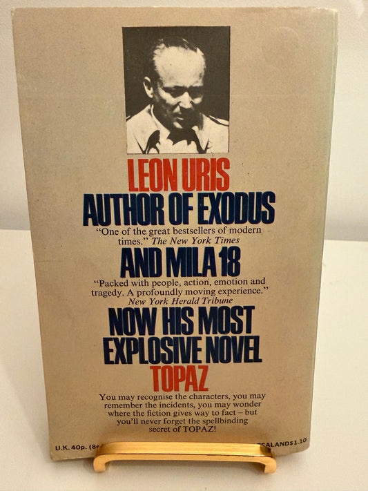 Topaz by Leon Uris (Paperback book)