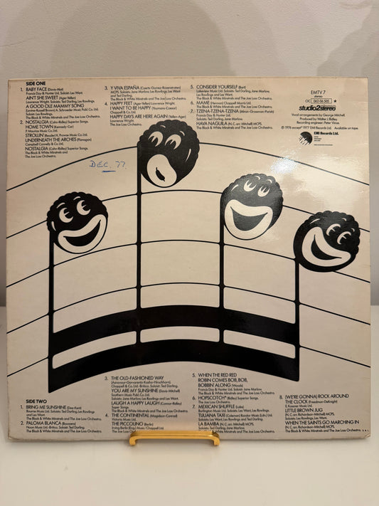 THE BLACK AND WHITE MINSTRELS WITH THE JOE LOSS ORCHESTRA. 30 GOLDEN GREATS The George Mitchell Minstrels Vinyl LP
