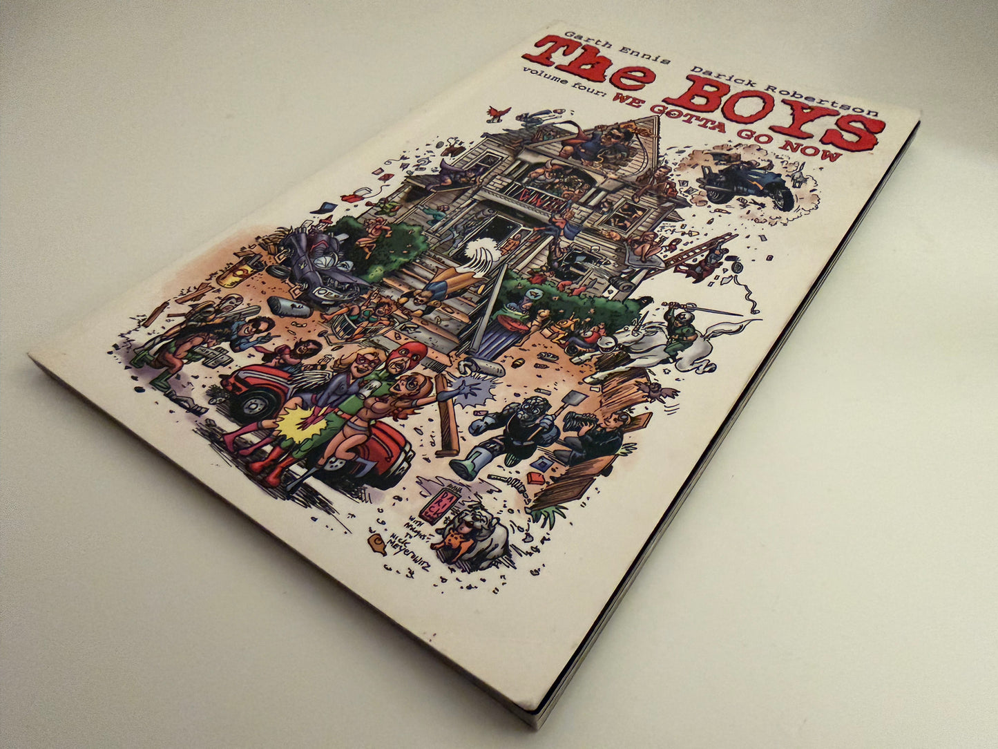 The Boys Volume 4: We Gotta Go Now by Garth Ennis & Darick Robertson (Dynamite Comics)