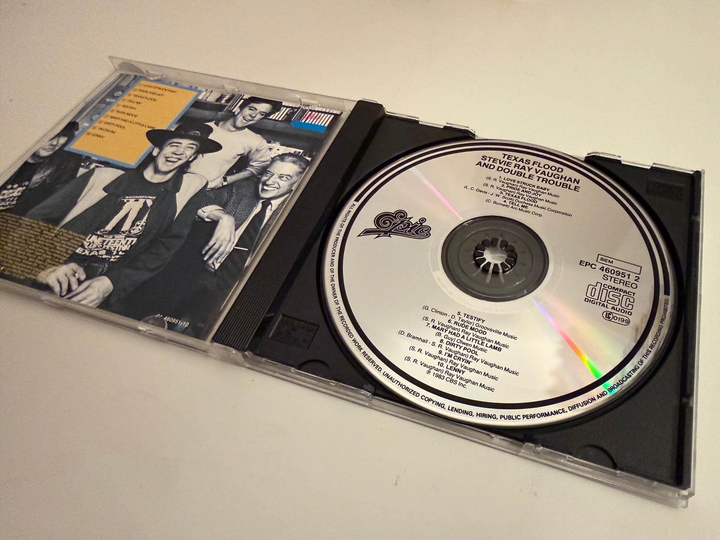 Texas Flood - And double trouble CD Stevie Ray Vaughan (1983)
