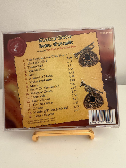 Mexican Border Brass Ensemble - Music of Herb Alpert & The Tijuana Brass (2006 CD)