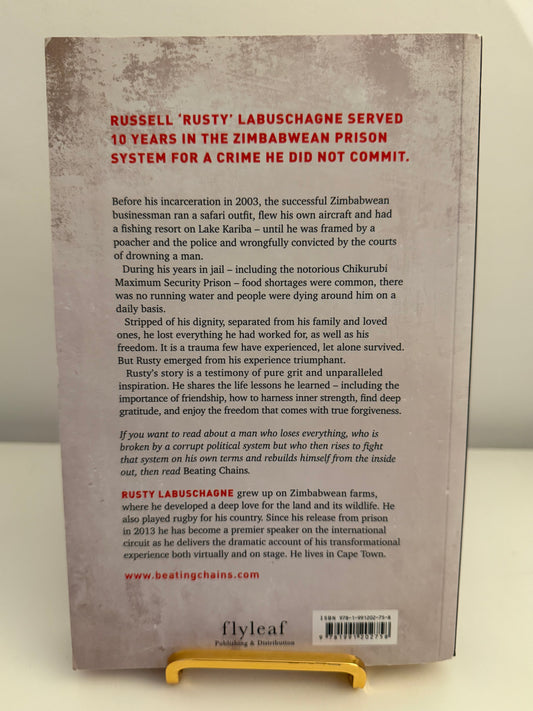 Beating Chains by Rusty Labuschagne (paperback book)