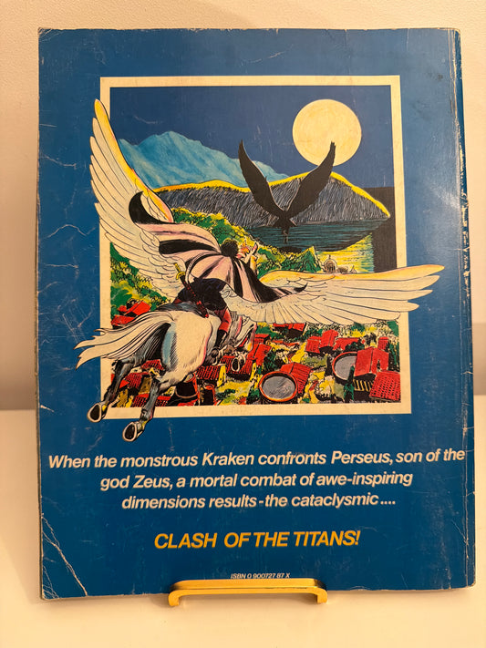Clash Of The Titans 1981 Look-In Film Special Illustrated Movie Adaptation ITV