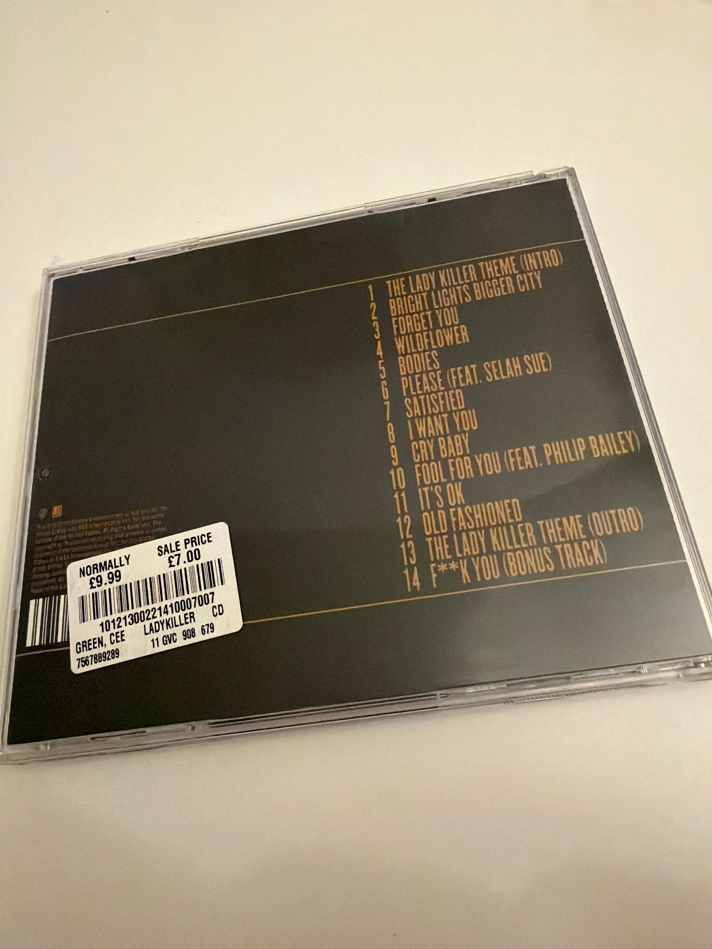 Cee Lo Green: The Lady Killer (CD)