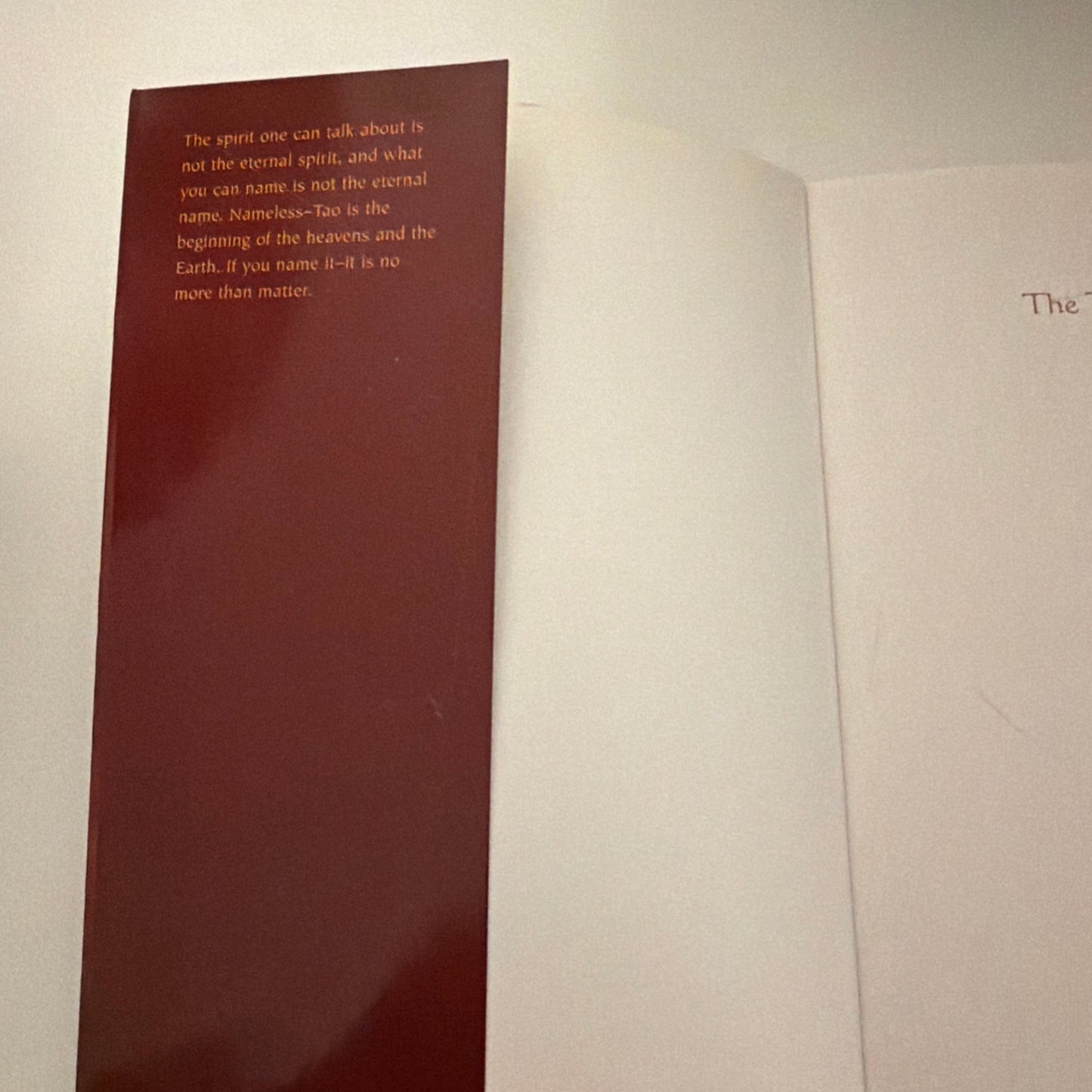 The Tao Teh Ching: Teaching the Way to Wisdom by Tzu, Lao  (book)