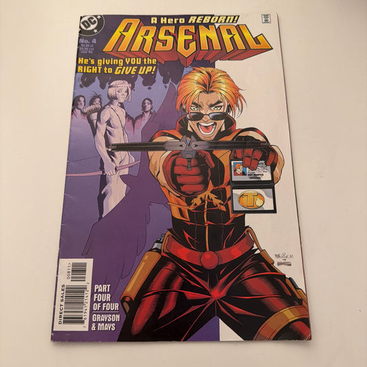 DC Comic A Hero Reborn Arsenal Comic #4 (comic)