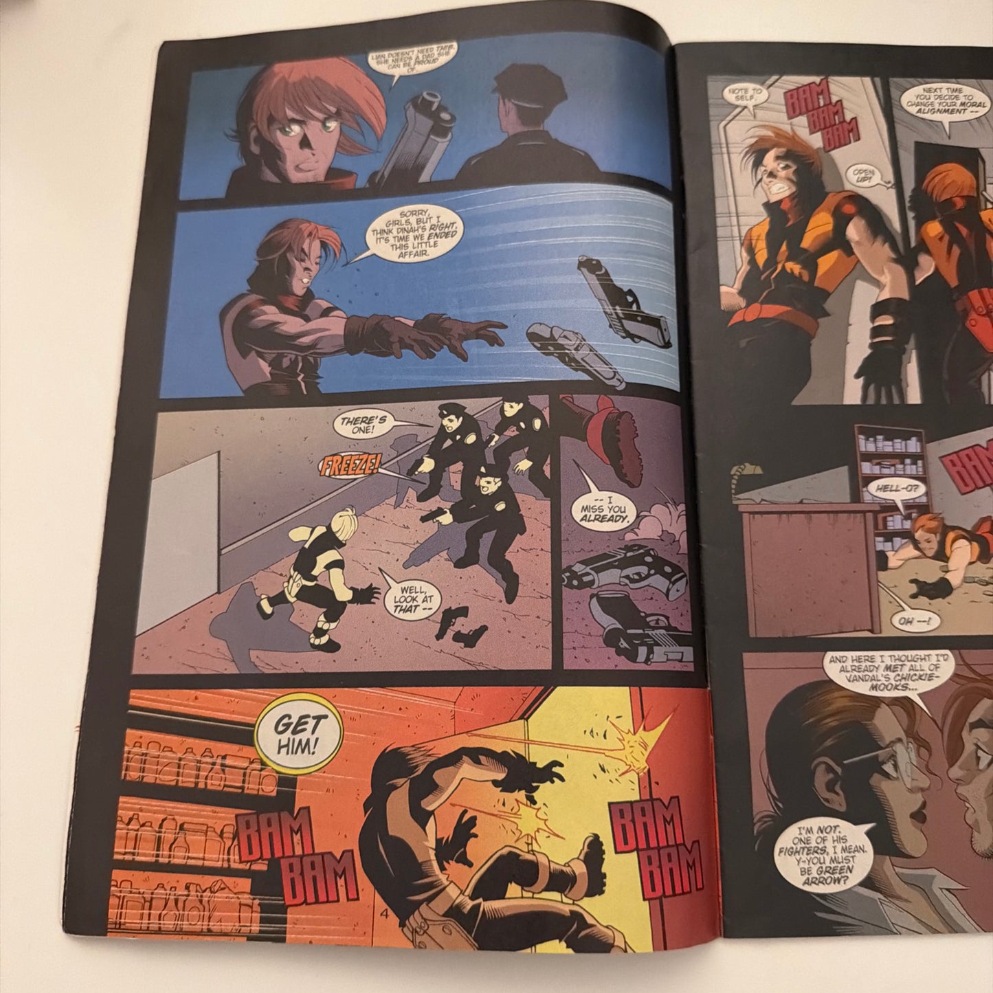 DC Comic A Hero Reborn Arsenal Comic #4 (comic)