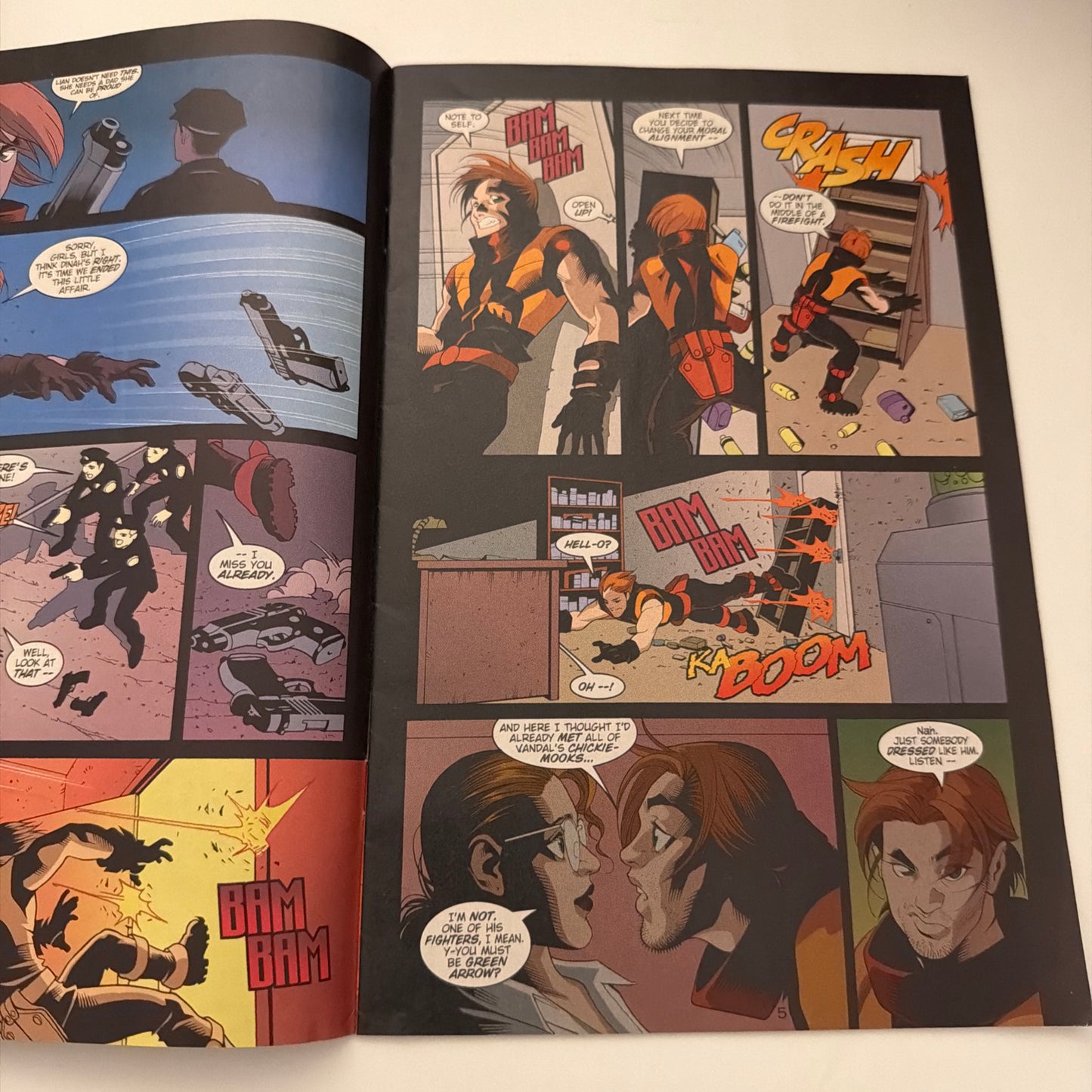 DC Comic A Hero Reborn Arsenal Comic #4 (comic)