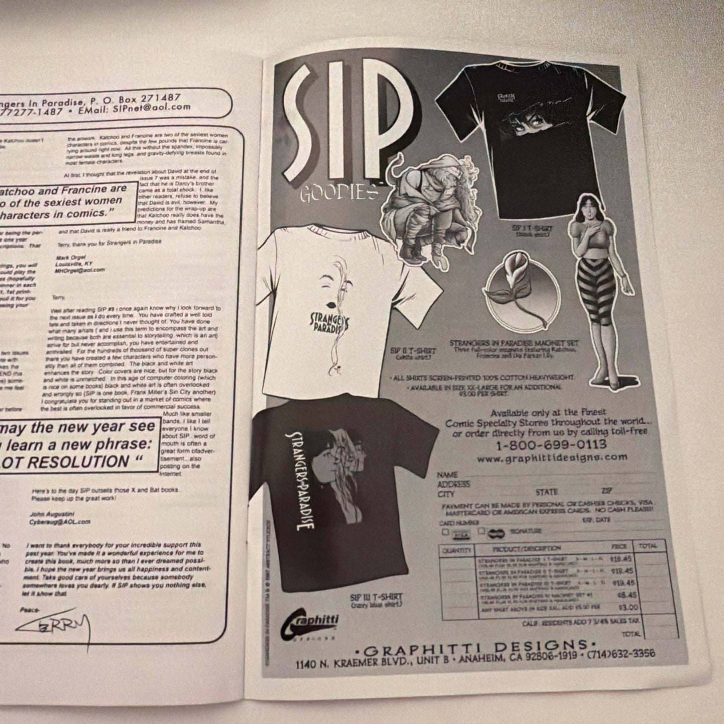 STRANGERS IN PARADISE #9 - Vol 2 - May 1998 - Gold Foil Variant - Abstract (comic)