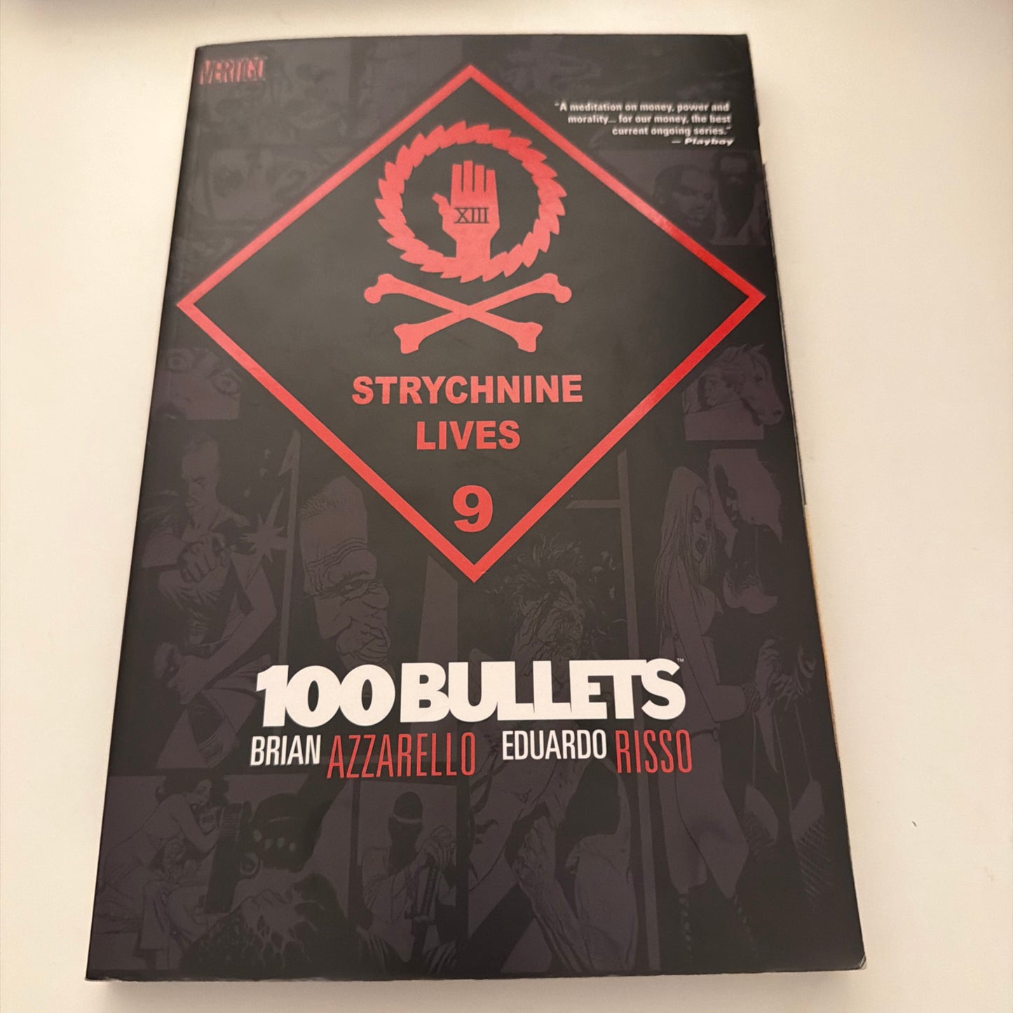 100 BULLETS VOL. 9: STRYCHNINE LIVES By Brian Azzarello & Eduardo Risso (comic)