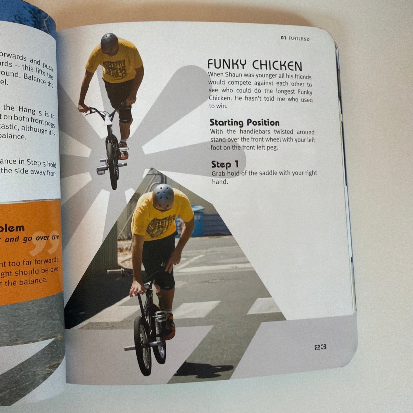 Freestyle BMX Tricks: Flatland and Air by Sean D'Arcy (paperback book)