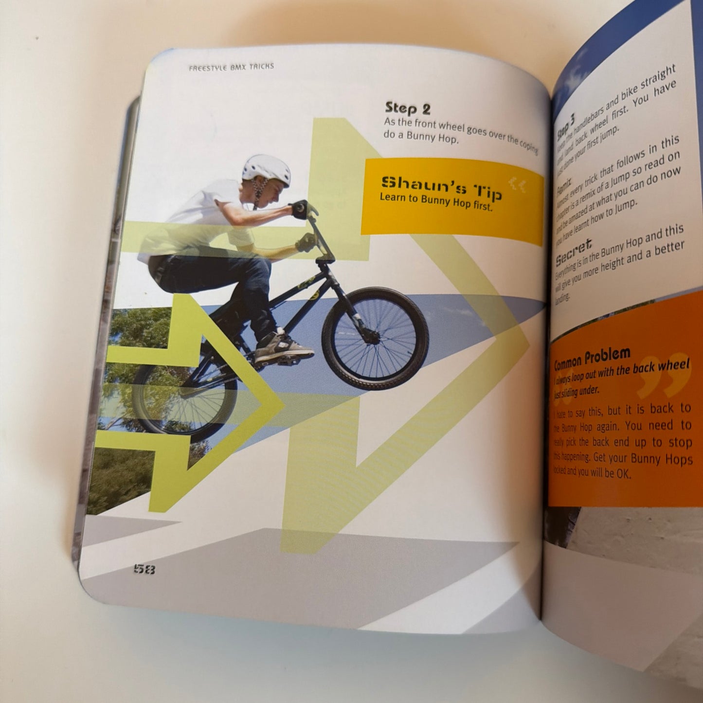 Freestyle BMX Tricks: Flatland and Air by Sean D'Arcy (paperback book)