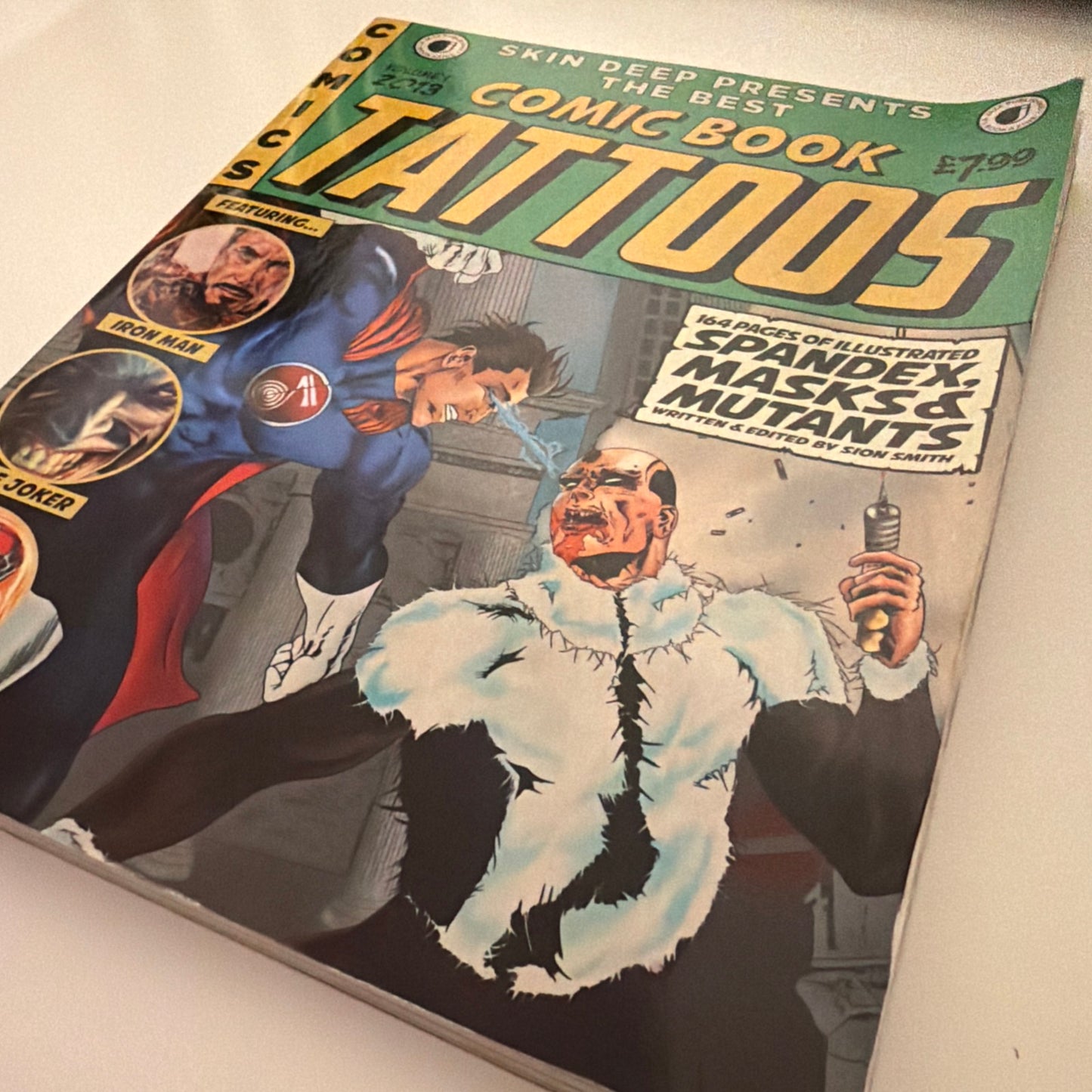 Skin Deep Presents the Best Comic Book Tattoos: Volume 1 by Sion Smith (comic)