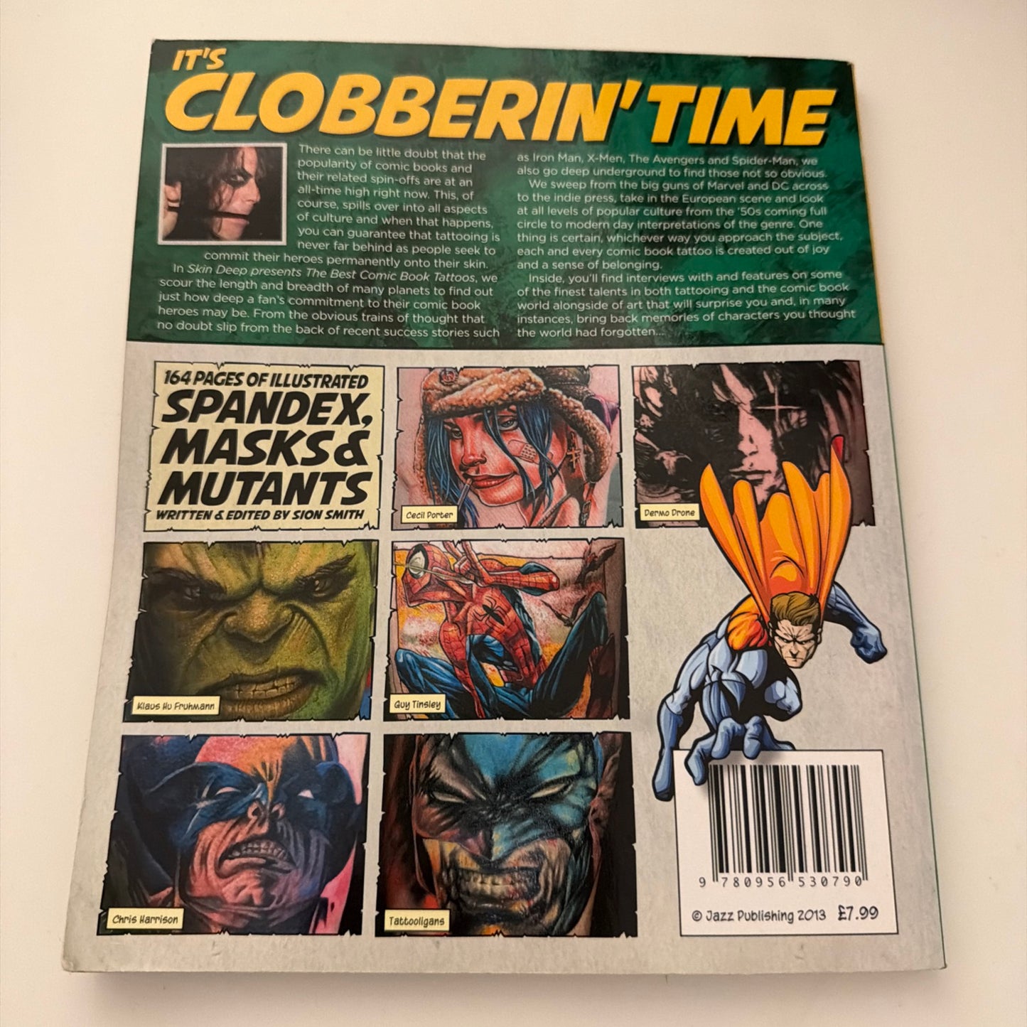 Skin Deep Presents the Best Comic Book Tattoos: Volume 1 by Sion Smith (comic)