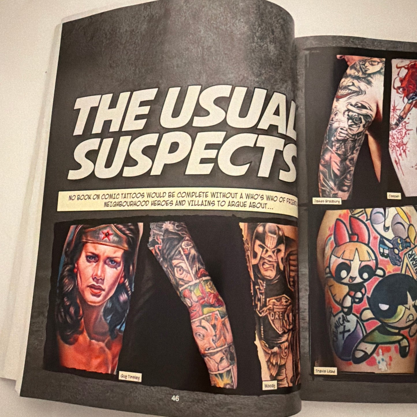 Skin Deep Presents the Best Comic Book Tattoos: Volume 1 by Sion Smith (comic)