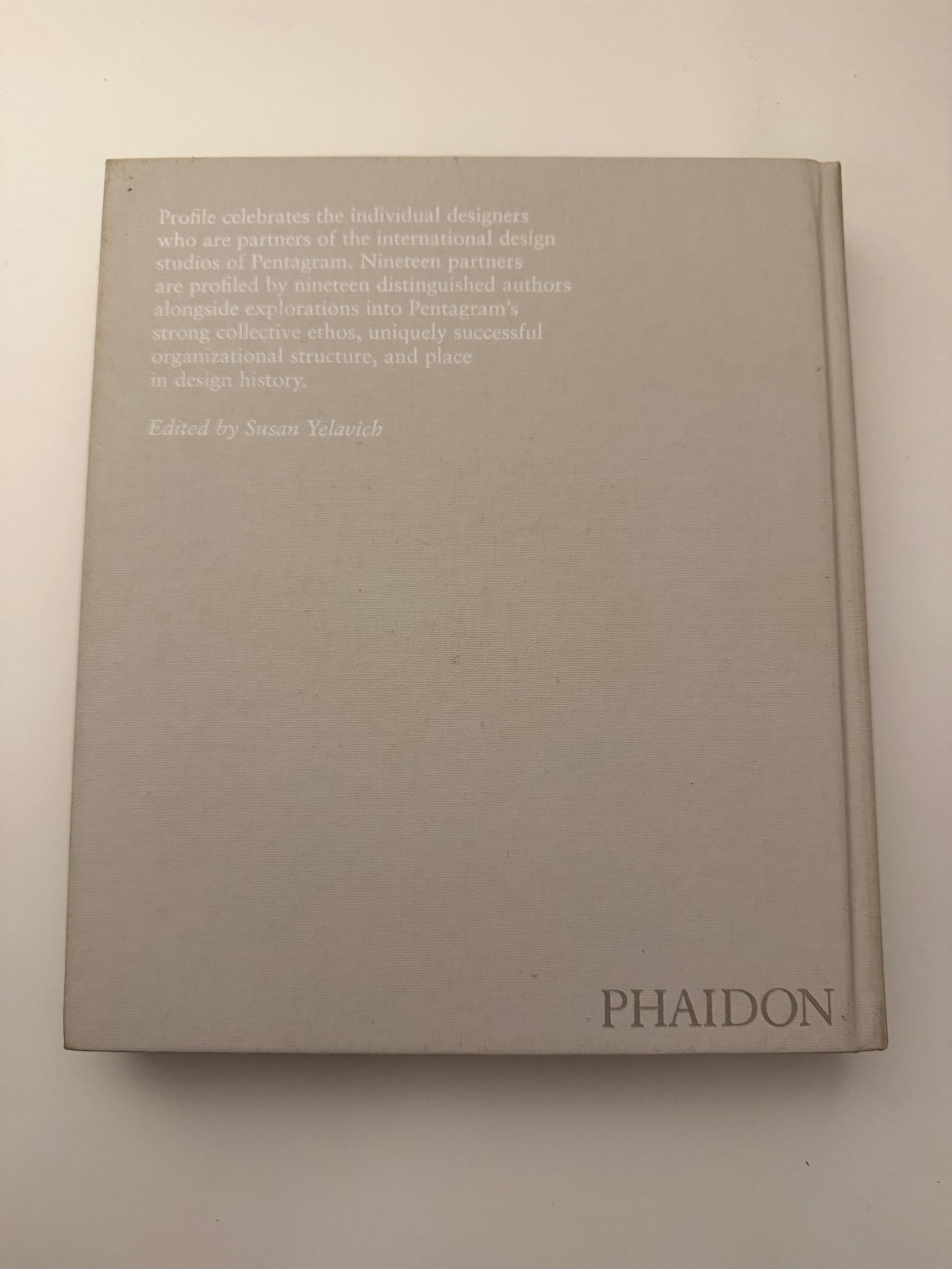 Profile: Pentagram Design by Susan Yelavich (book)