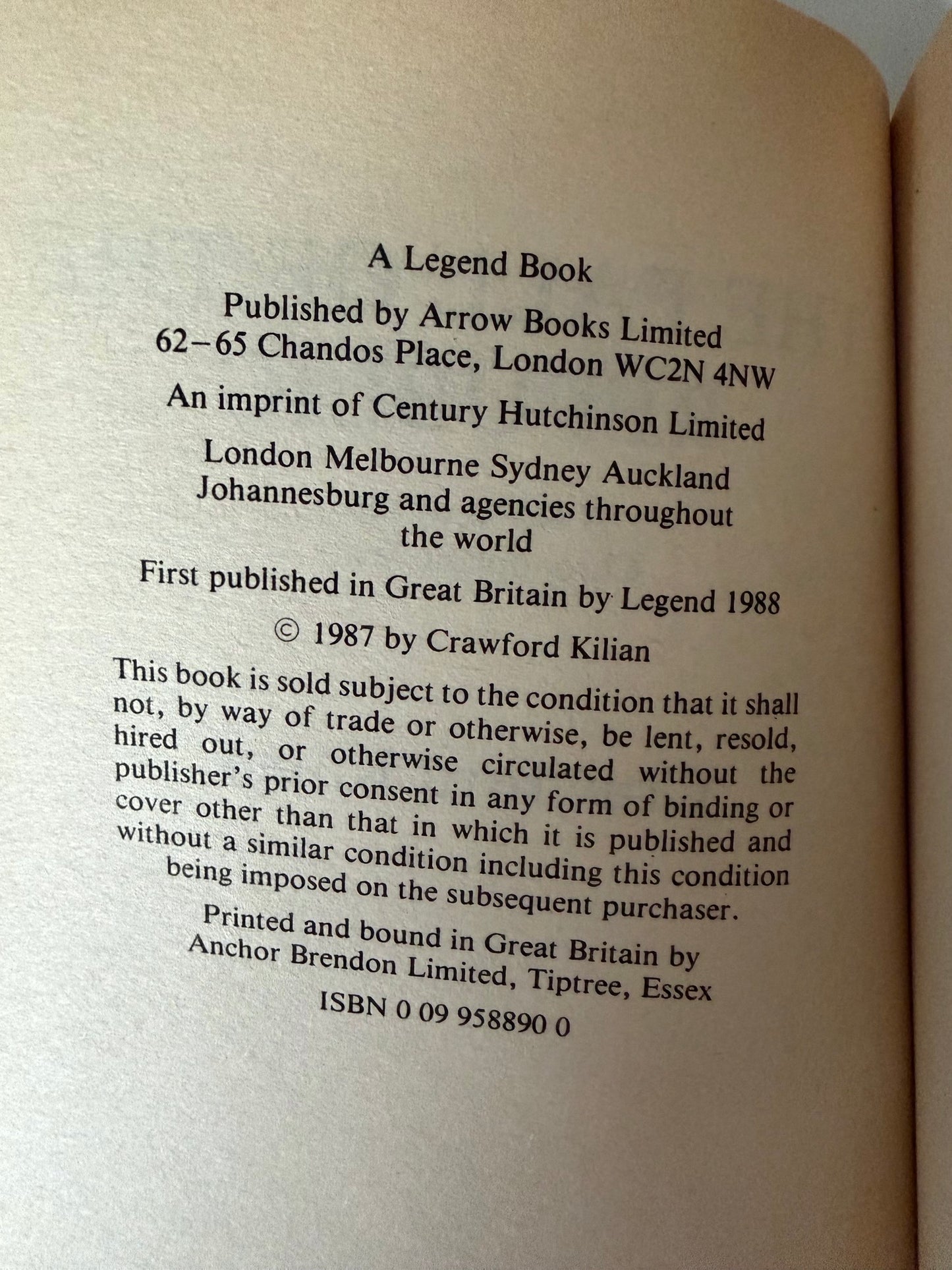 Fall of the Republic: A Novel of the Chronoplane Wars by Crawford Kilian (book)
