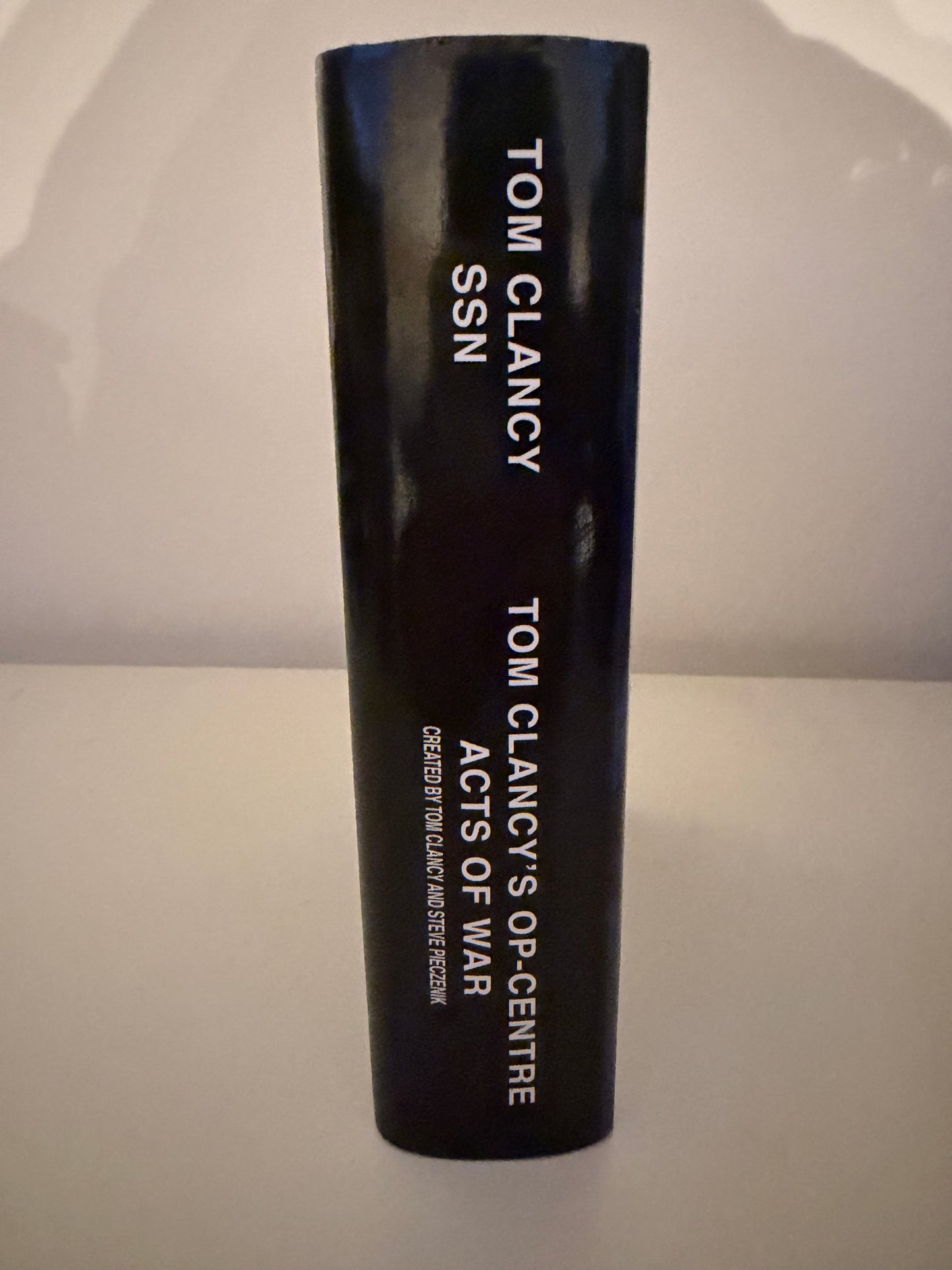 SSN & Op-centre Actors of War by Tom Clancy (hardback book)