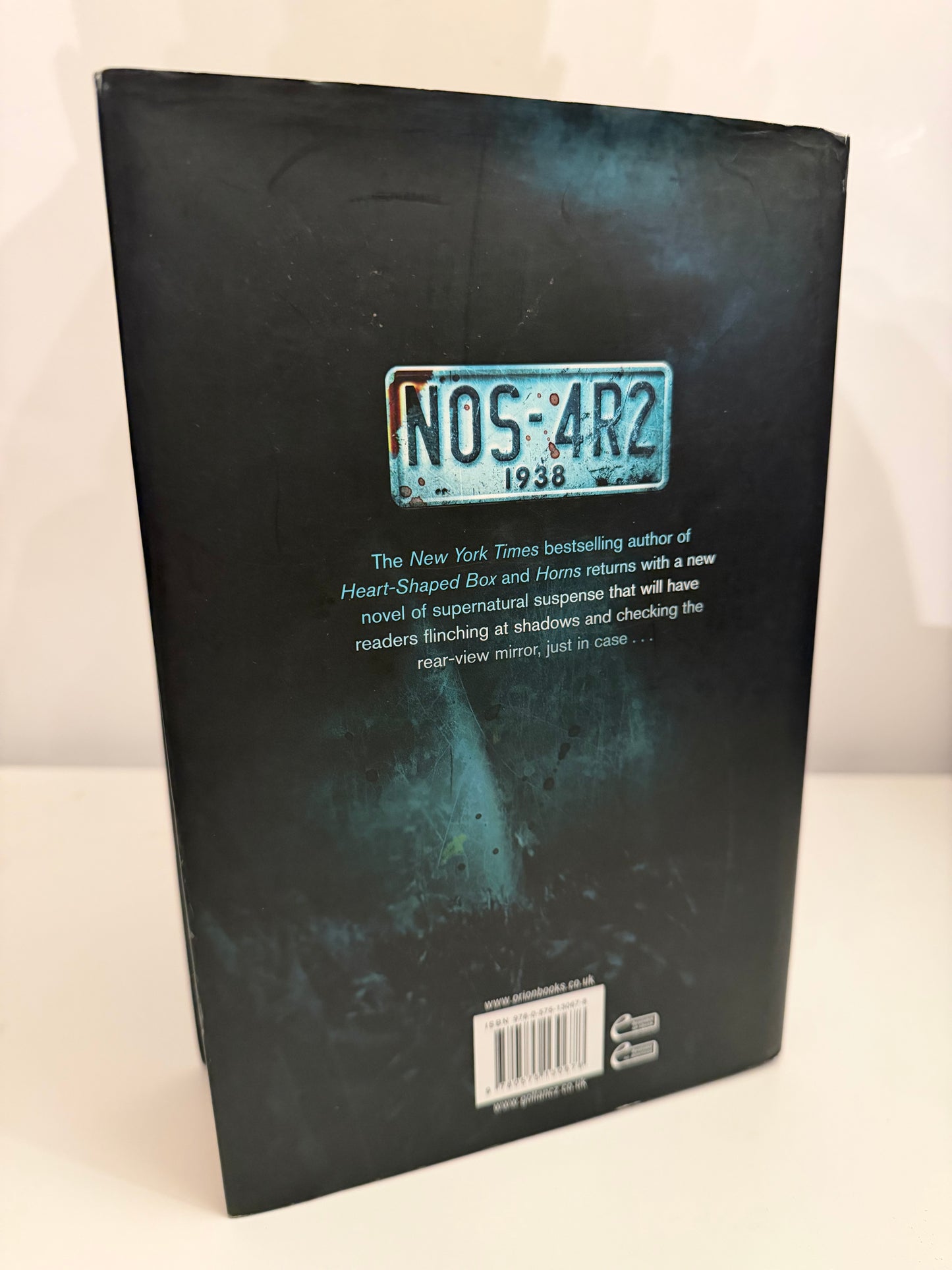 NOS-4R2 by Joe Hill (hardback book 1st Edition)