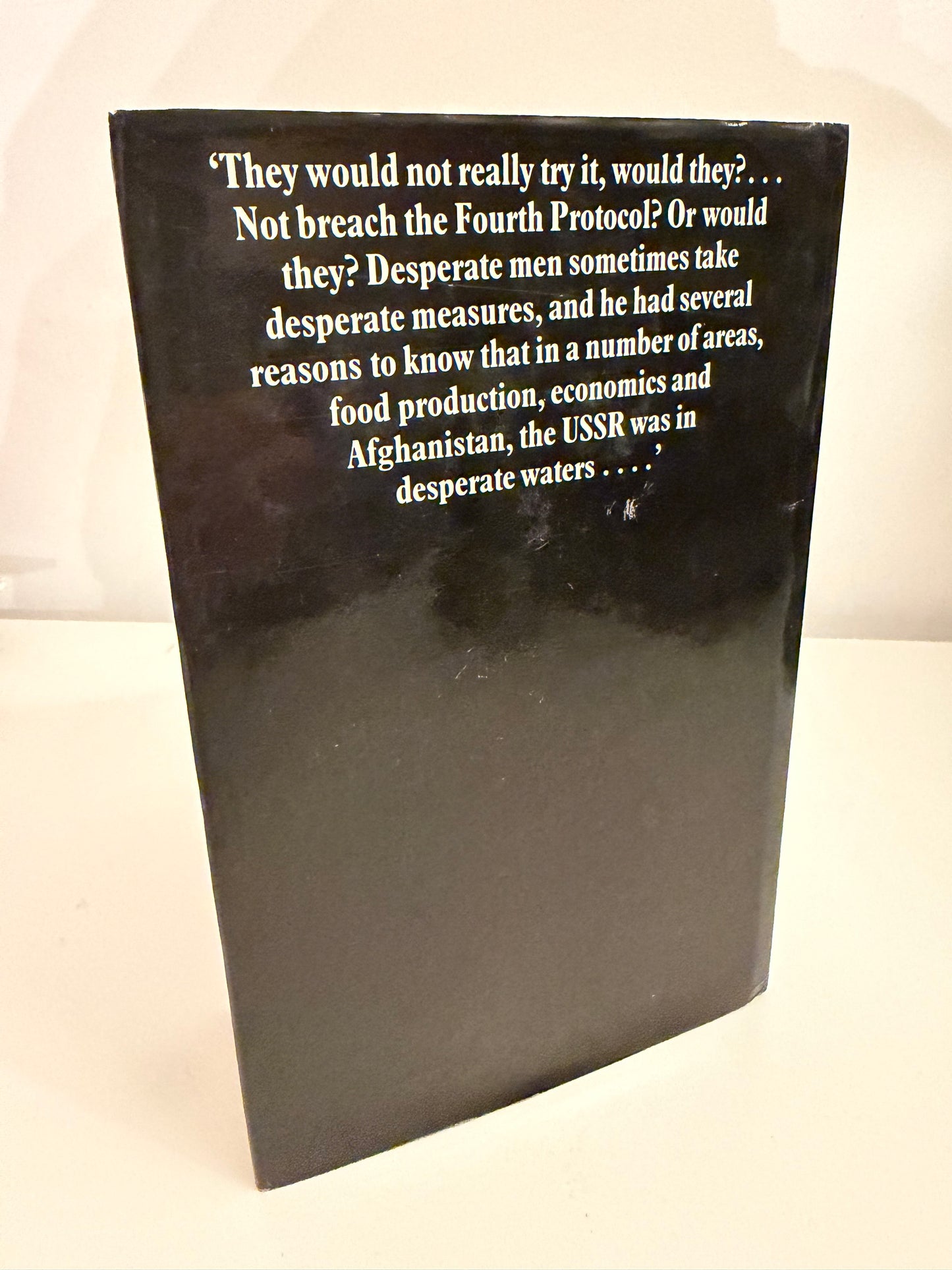 The Fourth Protocol by Frederick Forsyth (hardback book)