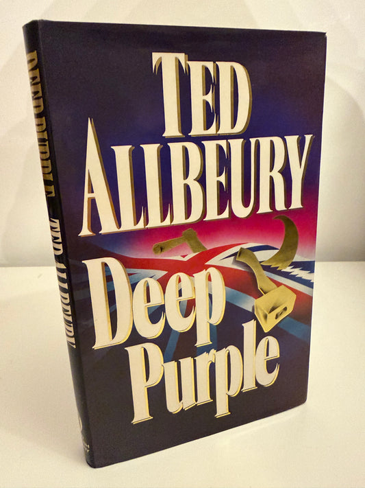 Deep Purple by Ted Allbeury (hardback book)