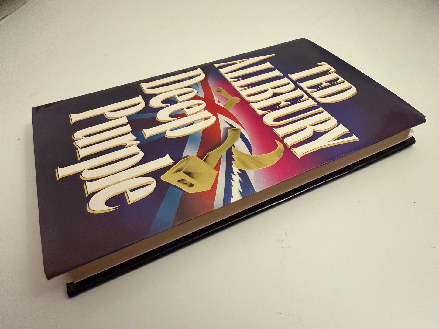 Deep Purple by Ted Allbeury (hardback book)