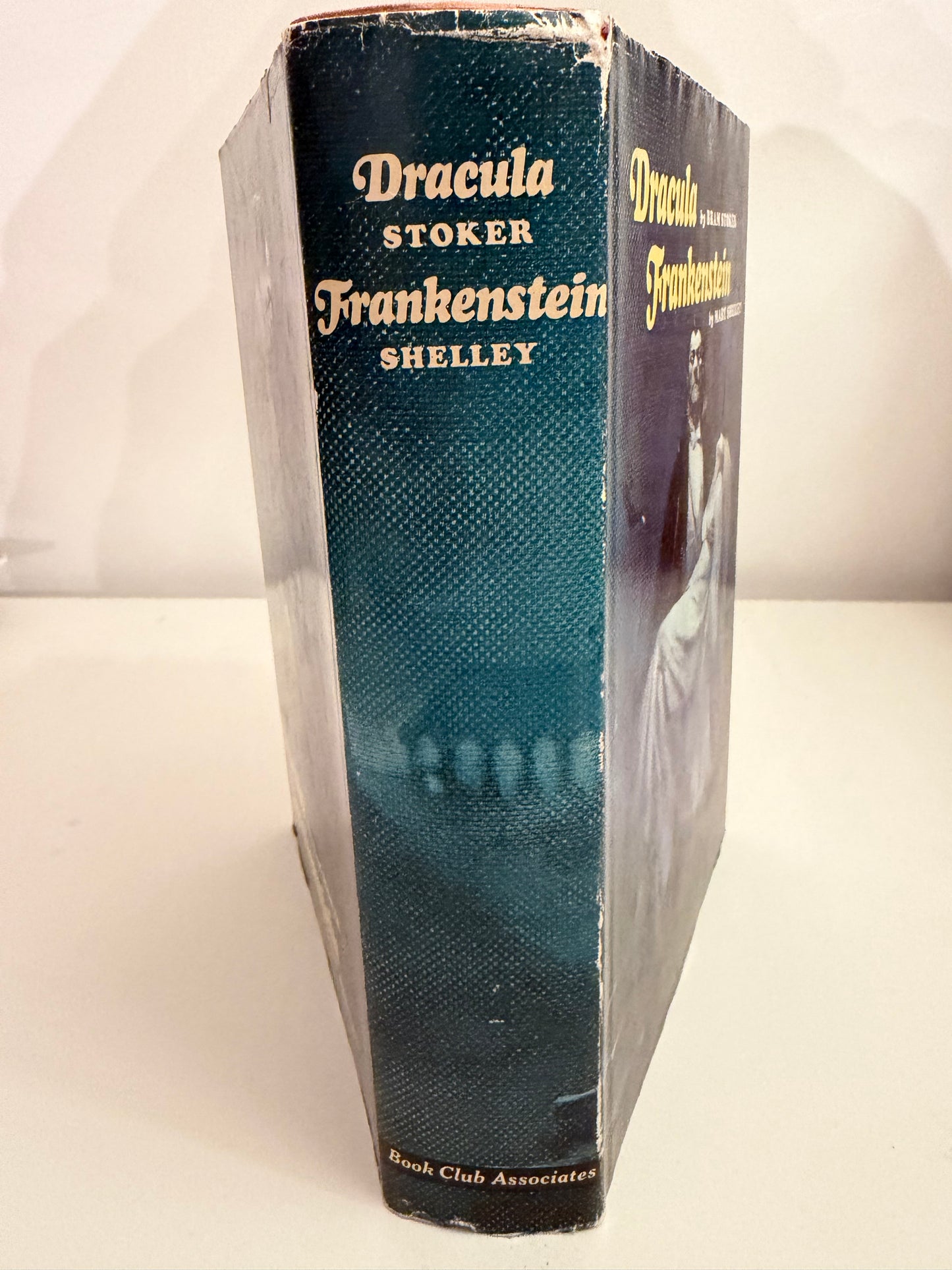 RARE Dracula by Bram Stocker & Frankenstein by Mary Shelley: Two-in-One Vintage (hardcover book)