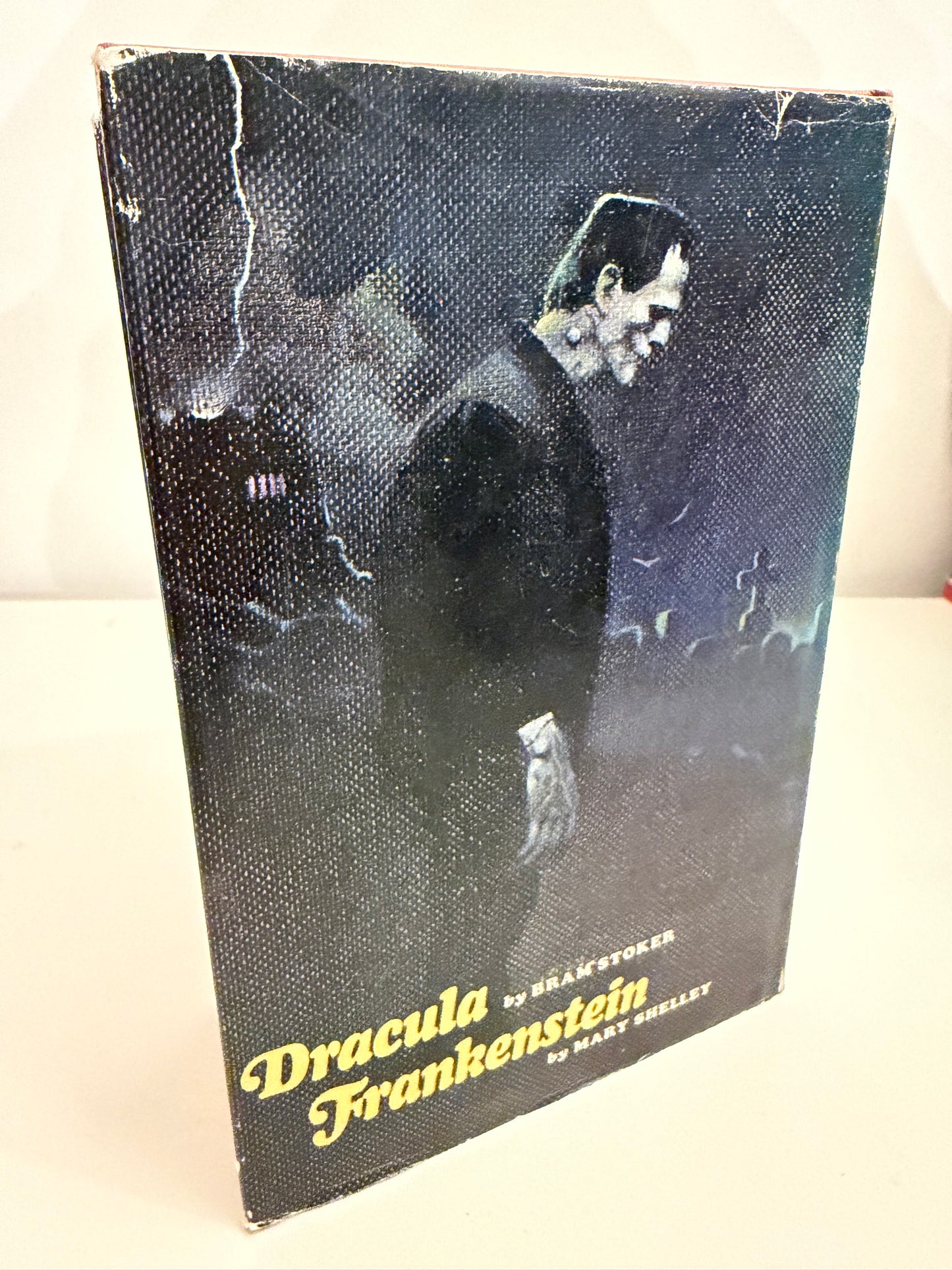 RARE Dracula by Bram Stocker & Frankenstein by Mary Shelley: Two-in-One Vintage (hardcover book)
