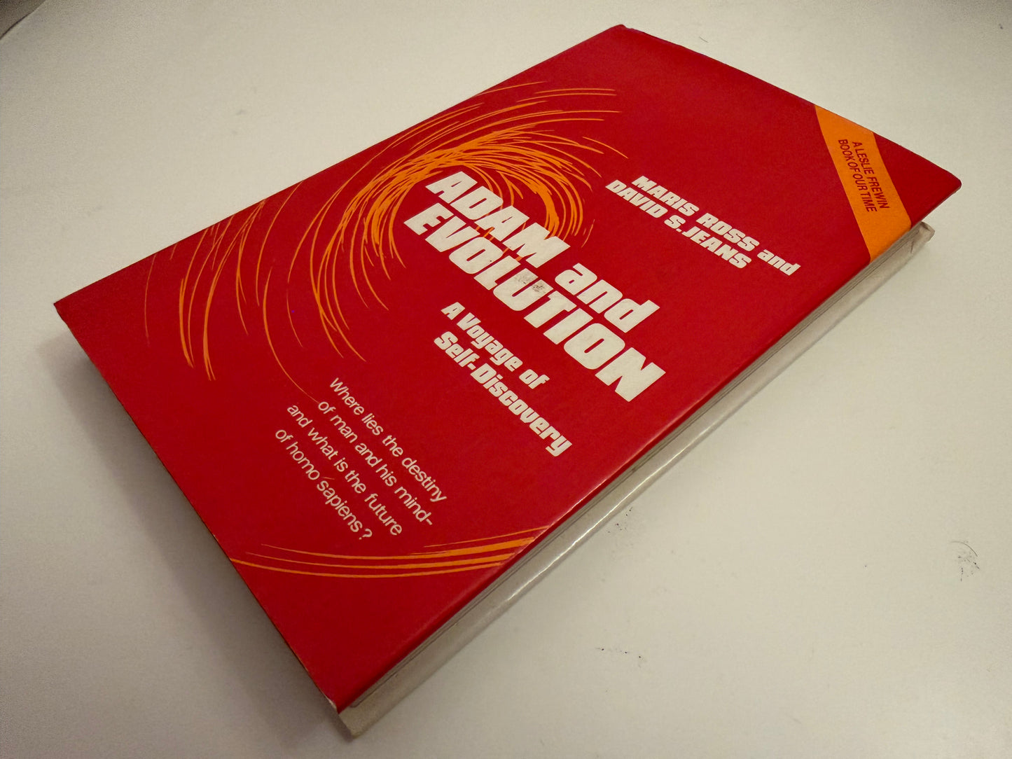 Adam and Evolution by Maris Ross & David S. Jeans (hardback book 1974)