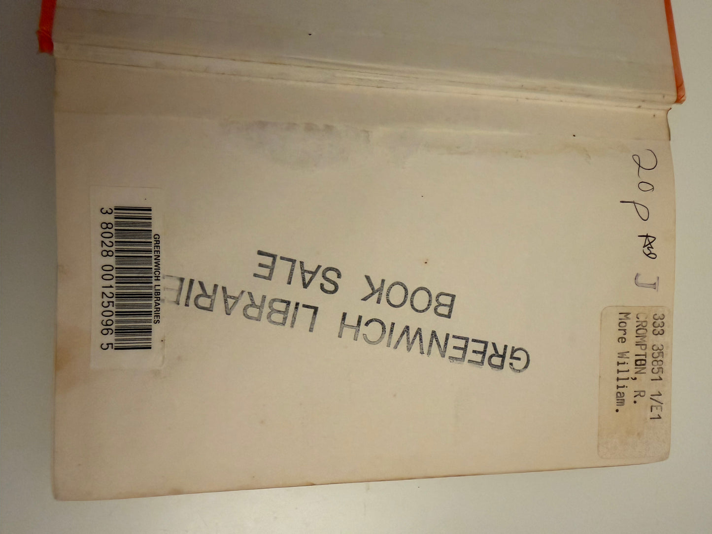 More William by Richmal Crompton (hardback book)