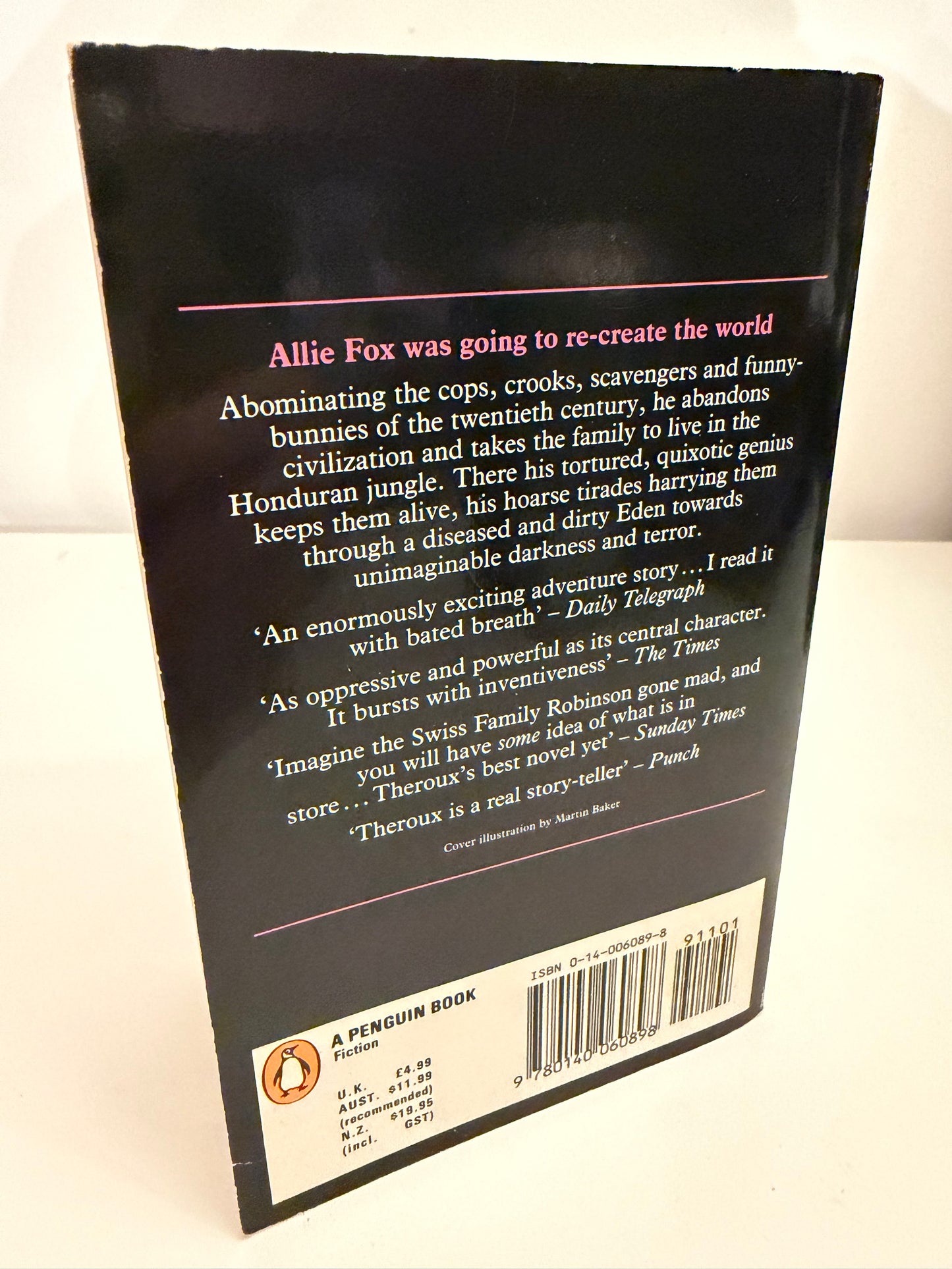 The Mosquito Coast by Paul Theroux (paperback book)