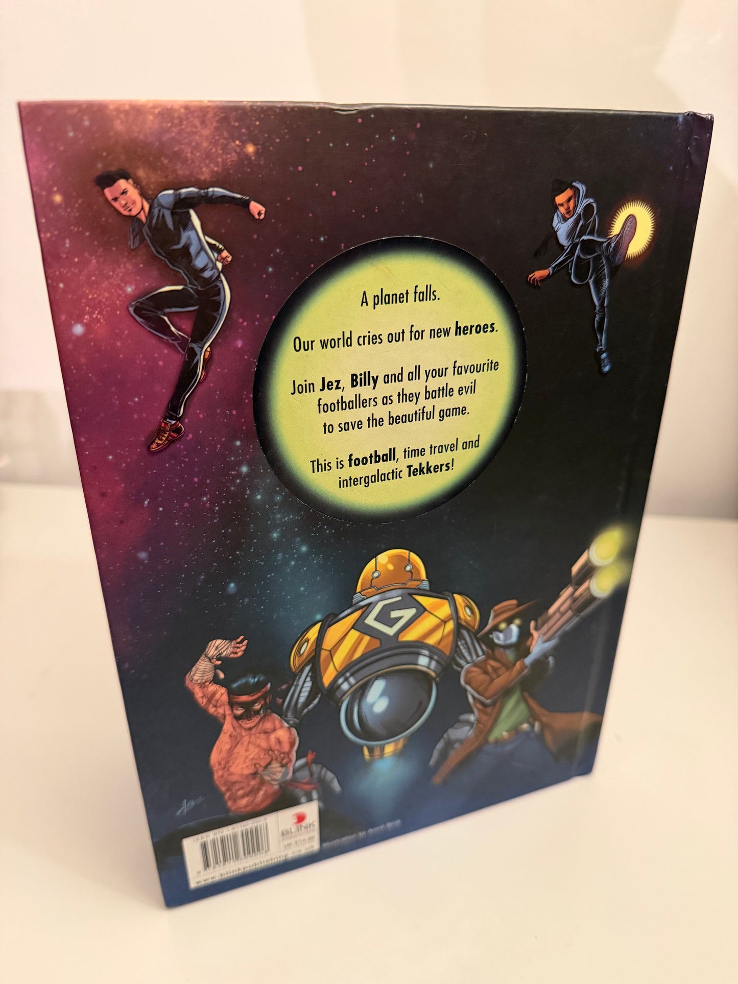 F2: Galaxy of Football: Attack of the Football Cyborgs (hardback book)