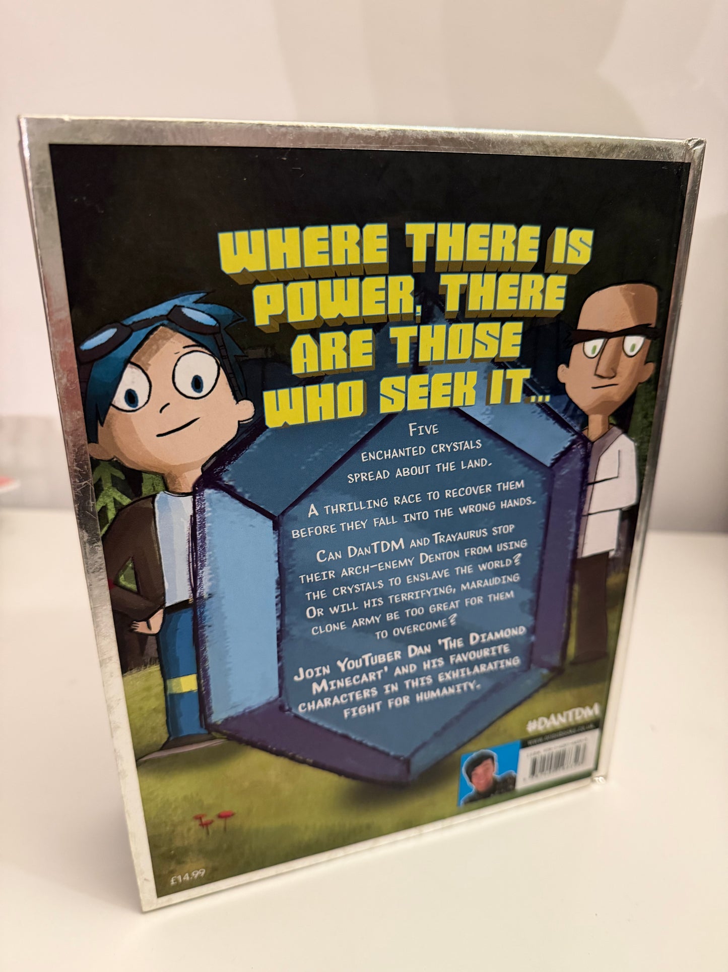 Trayaurus and the Enchanted Crystal - DanTDM (Hardback book)