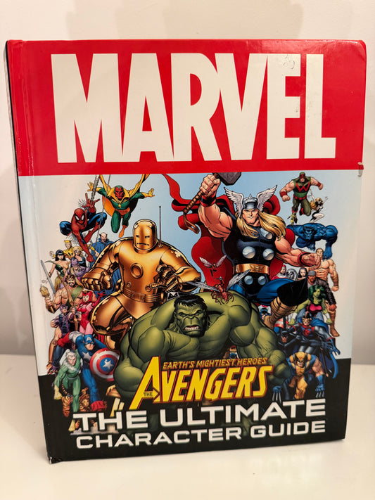 Marvel EARTHS MIGHTIEST HEROES, THE AVENGERS, THE ULTIMATE CHARACTER GUIDE Book
