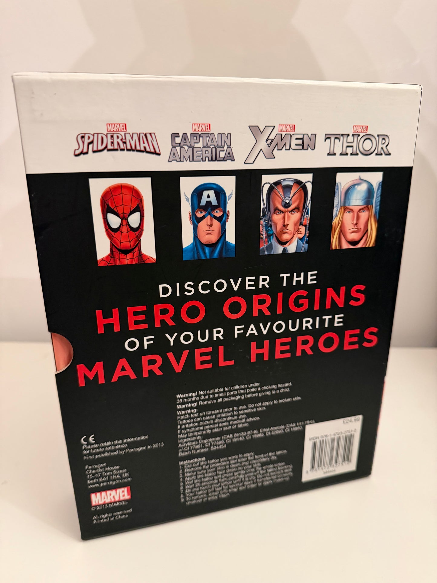 Marvel, Hero Origins, Story Collection, (hardback book bundle)