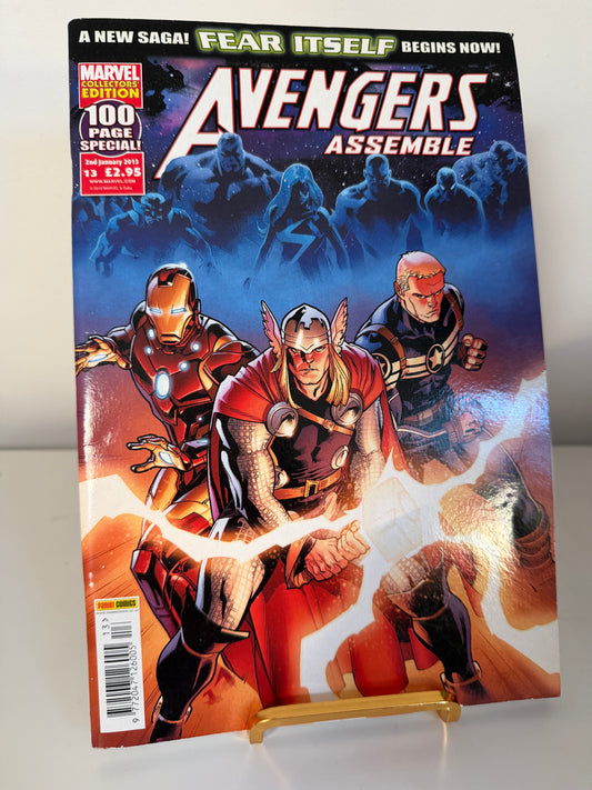 Marvel Collectors Edition Avengers Assemble Fear Itself #13 2nd January 2013