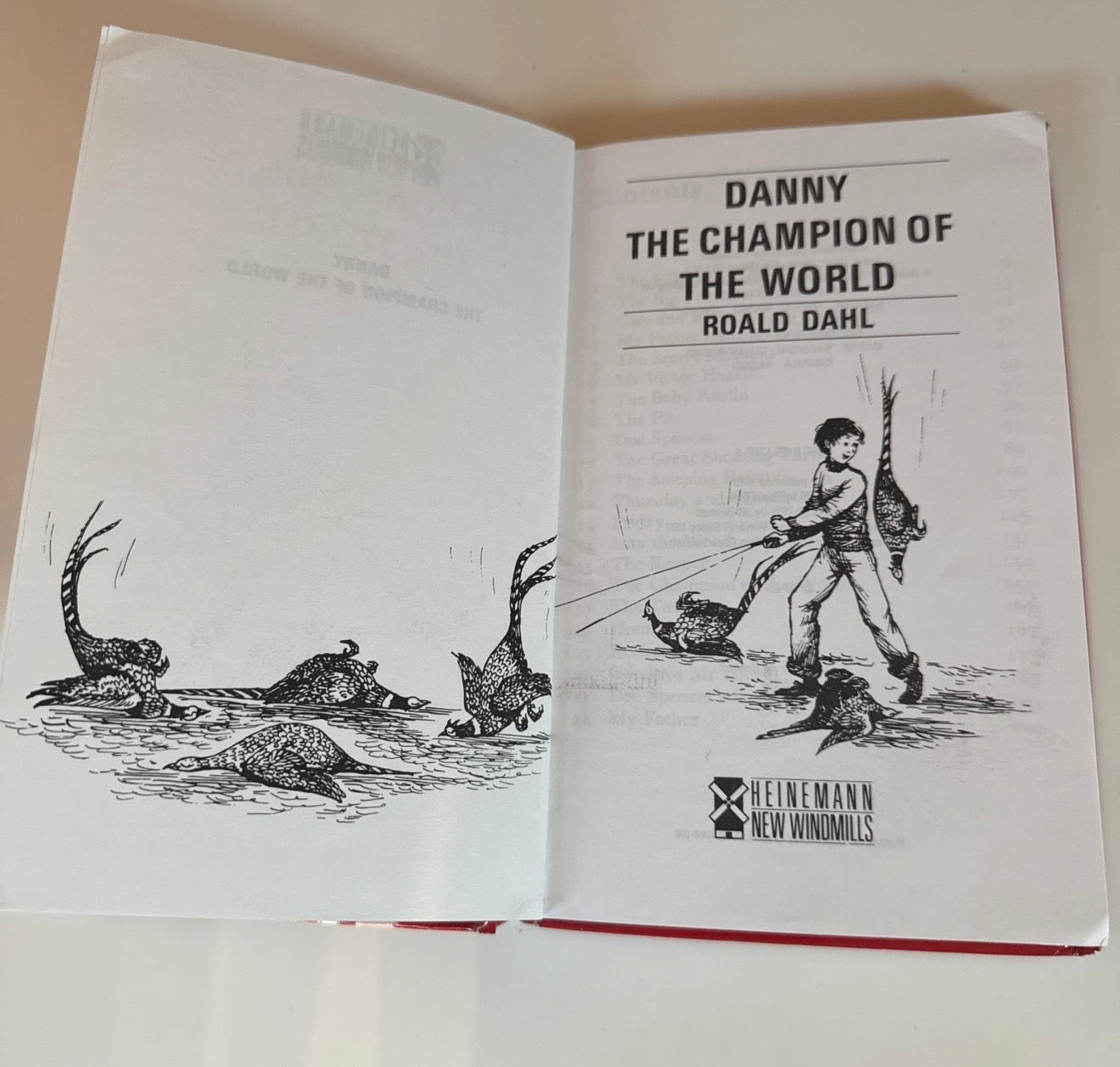 Danny the Champion of the World by Roald Dahl (hardback book 1975)